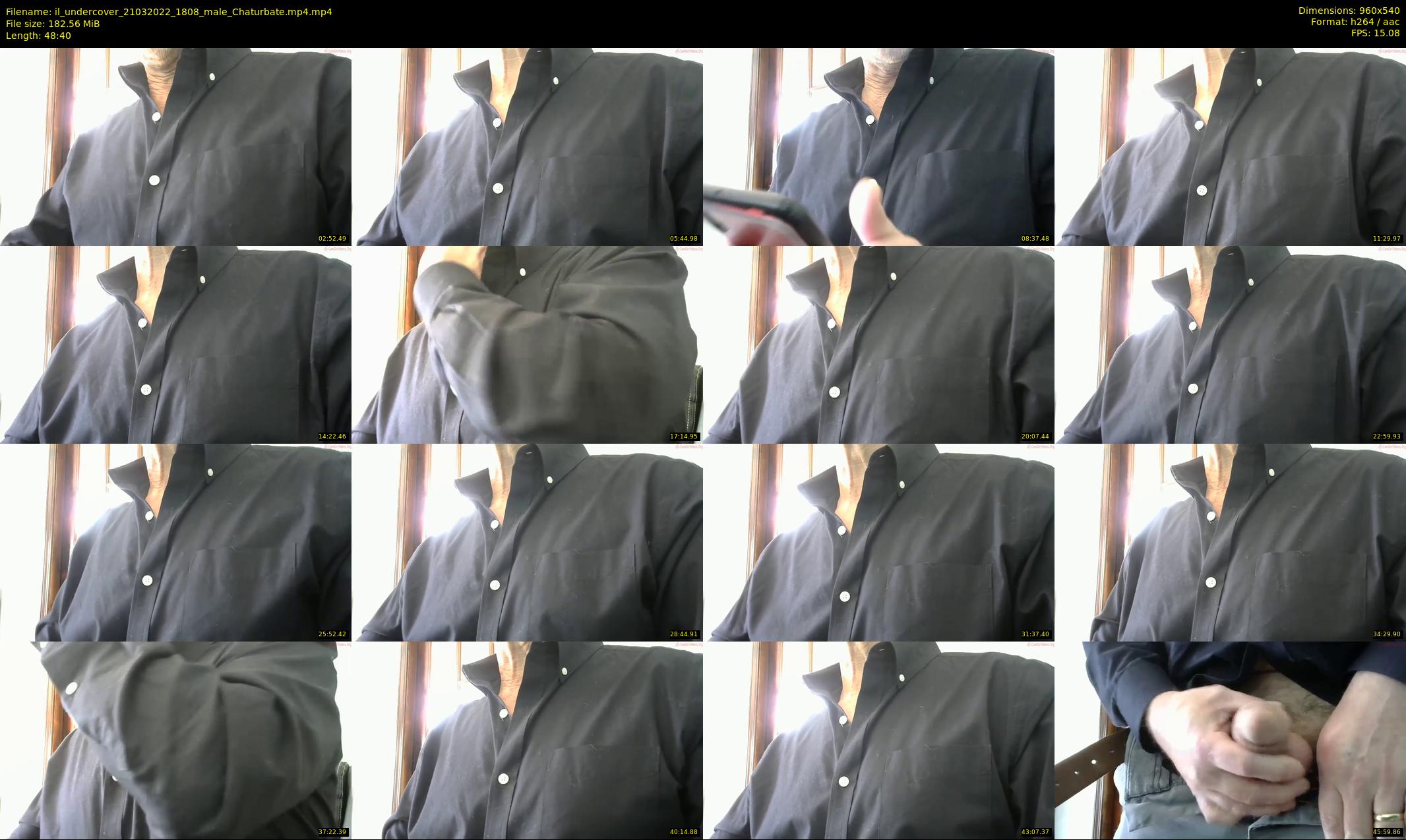 il_undercover — 49 minute Chaturbate male cam show recording, 480p, Mar 21, 2022