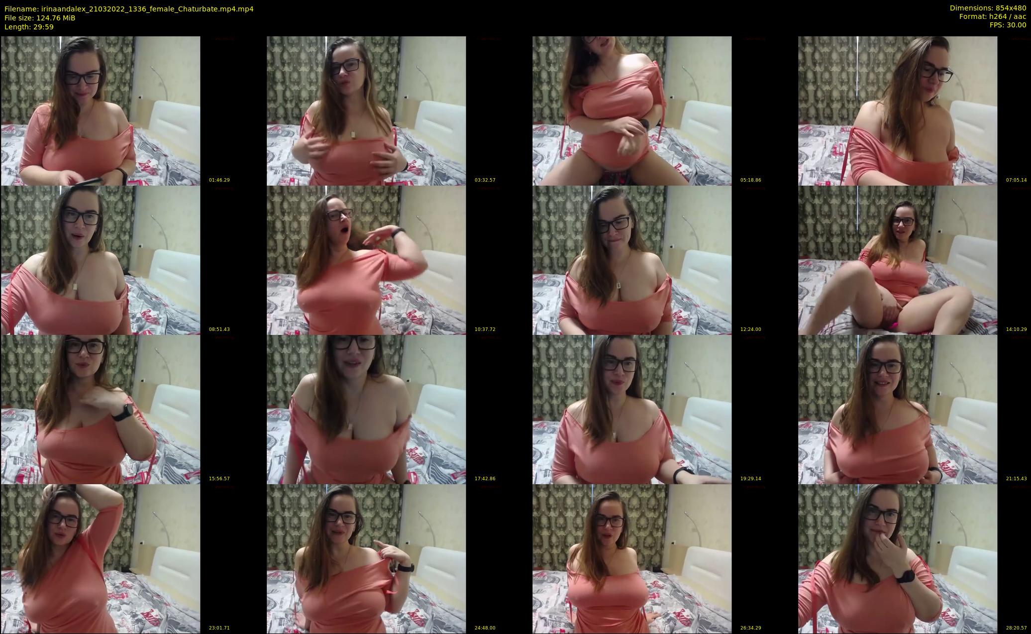 irinaandalex — 30 minute Chaturbate couple cam show recording, 480p, Mar 21, 2022