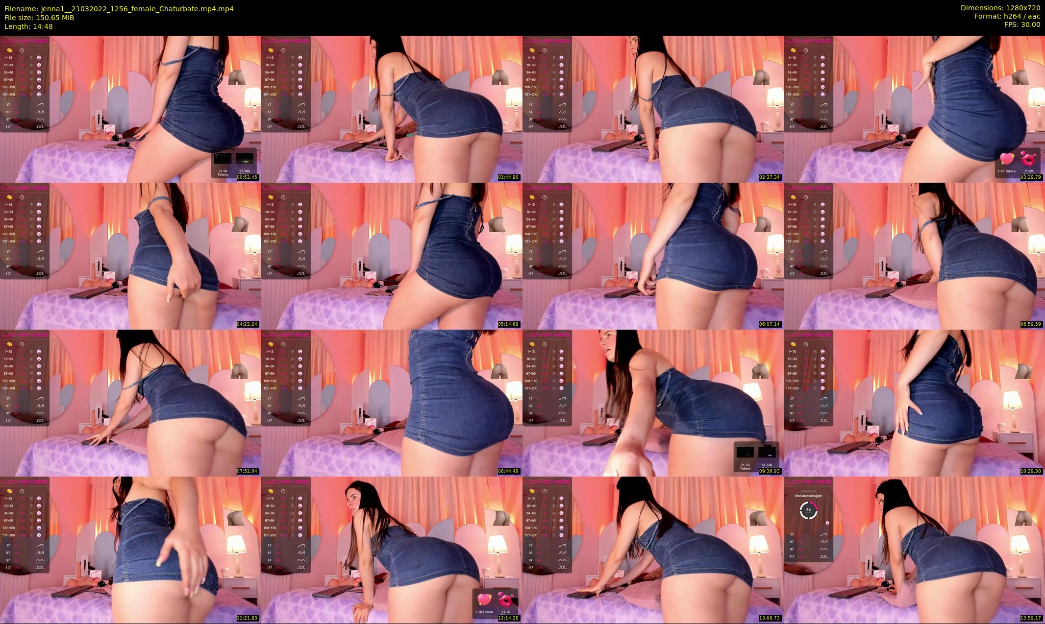 jenna1_ — 15 minute Chaturbate female cam show recording, 720p, Mar 21, 2022