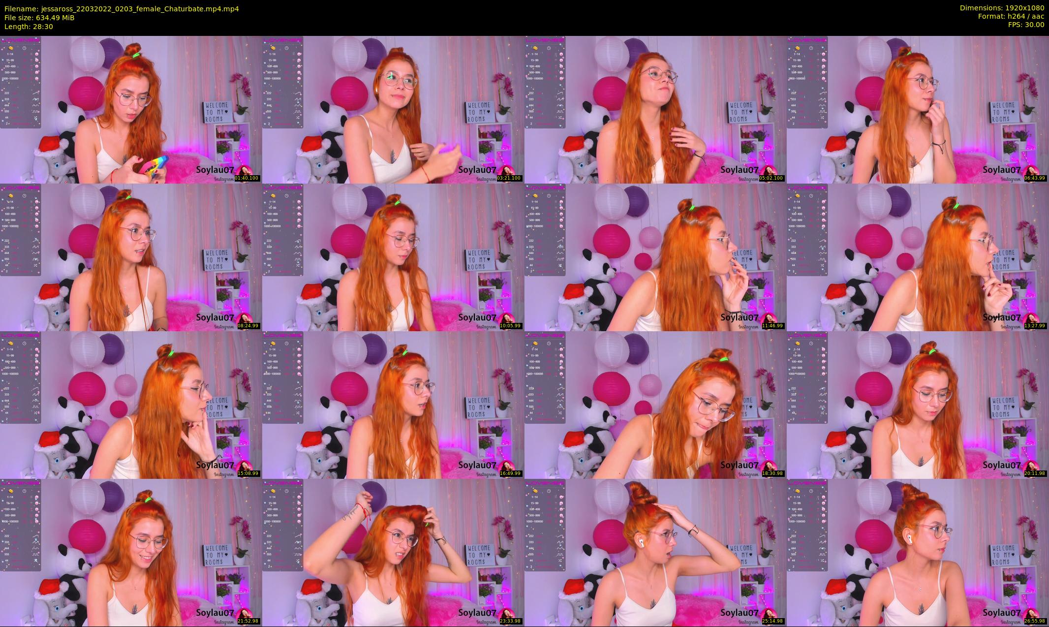 jessaross — 29 minute Chaturbate female cam show recording, 1080p, Mar 22, 2022