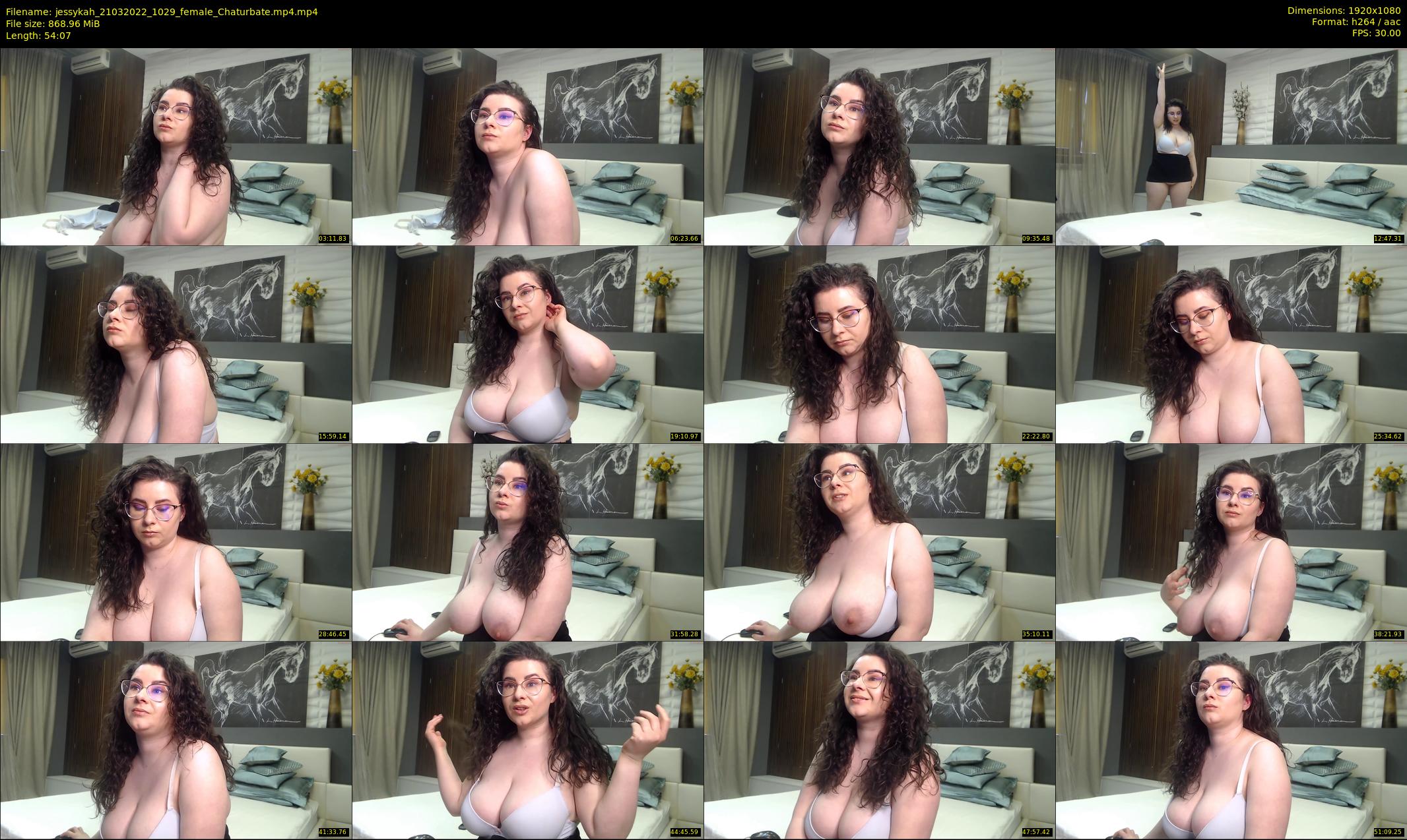 jessykah — 55 minute Chaturbate female cam show recording, 1080p, Mar 21, 2022