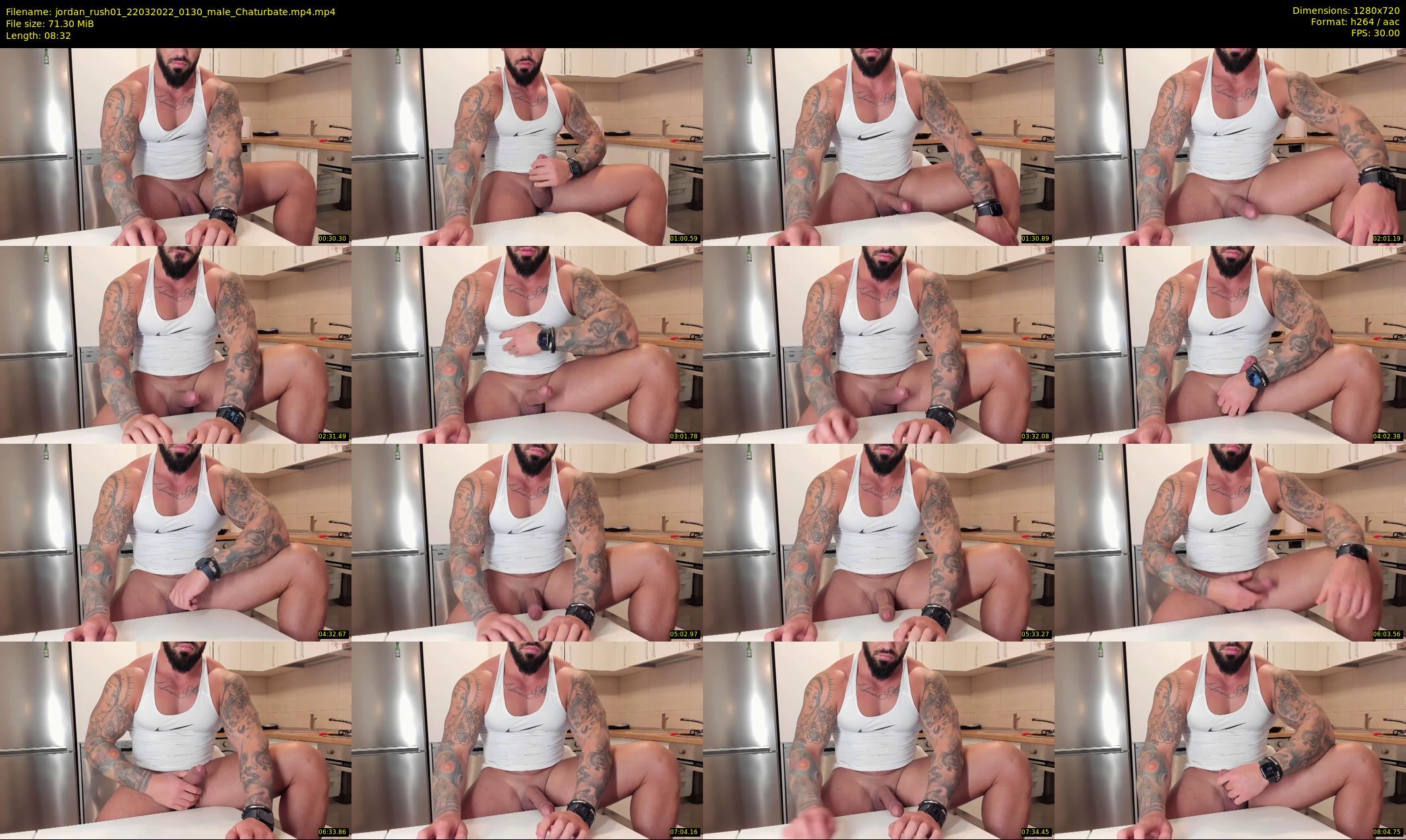 jordan_rush01 — 9 minute Chaturbate male cam show recording, 720p, Mar 22, 2022