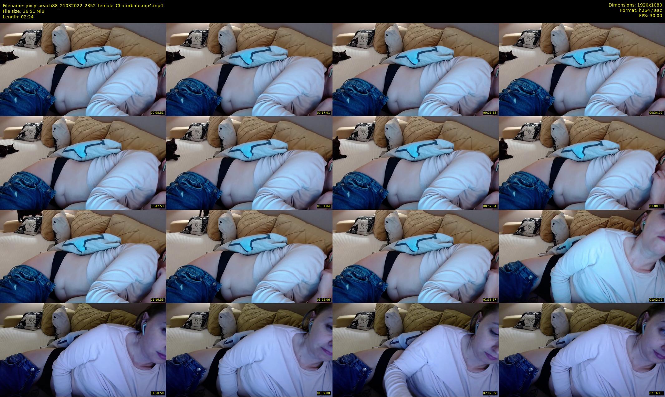 juicy_peach88 — 3 minute Chaturbate female cam show recording, 1080p, Mar 21, 2022