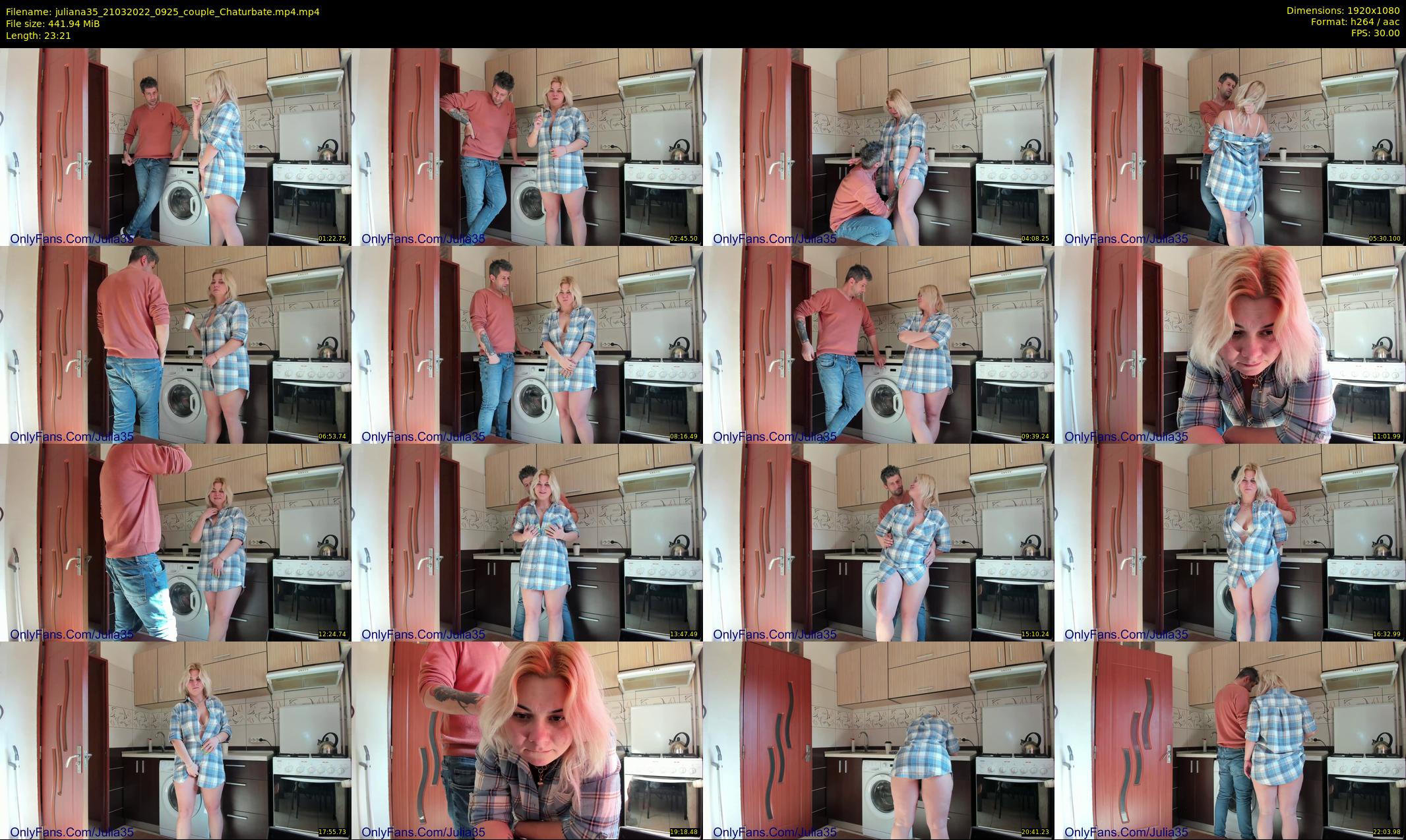 juliana35 — 24 minute Chaturbate couple cam show recording, 1080p, Mar 21, 2022