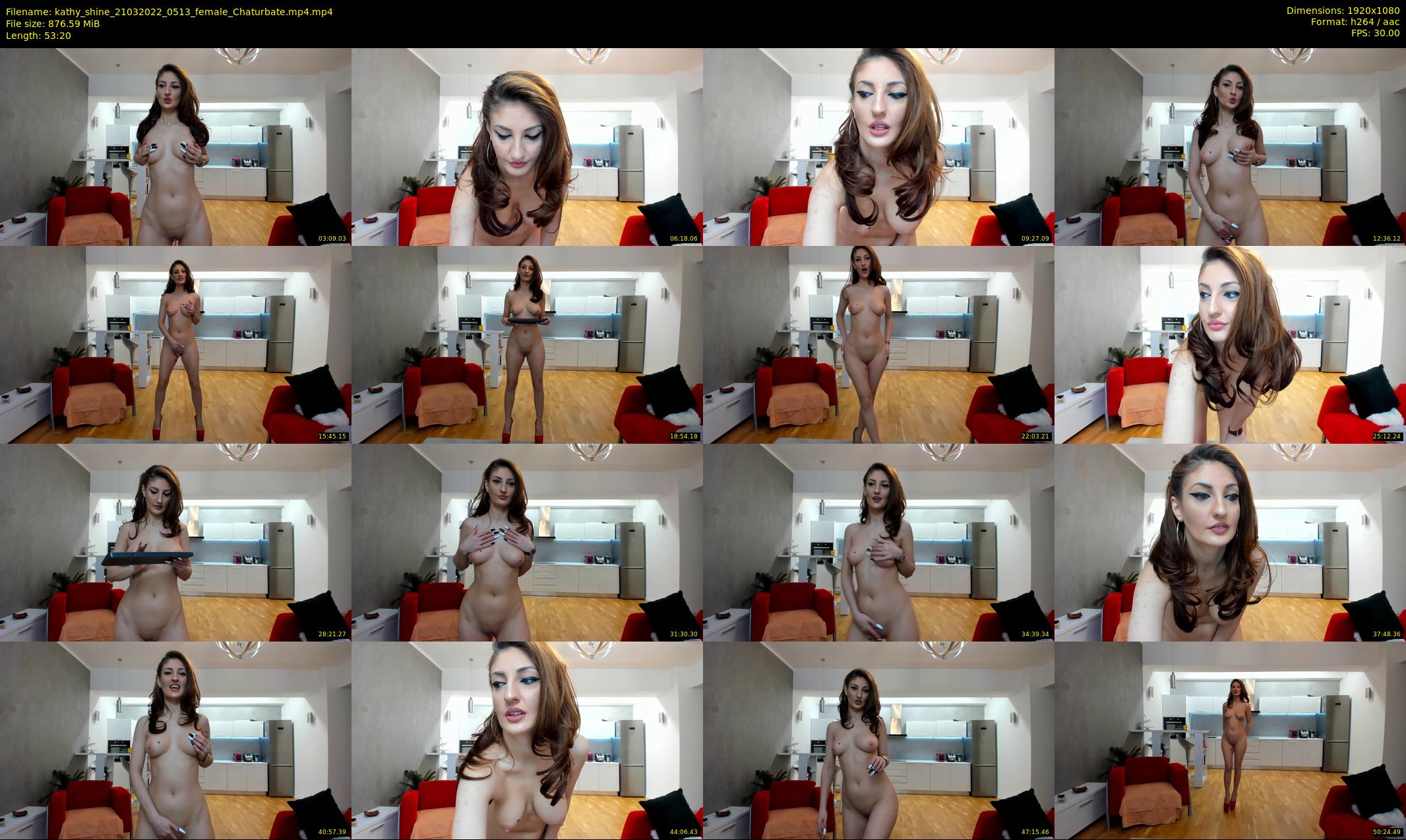 kathy_shine — 54 minute Chaturbate female cam show recording, 1080p, Mar 21, 2022