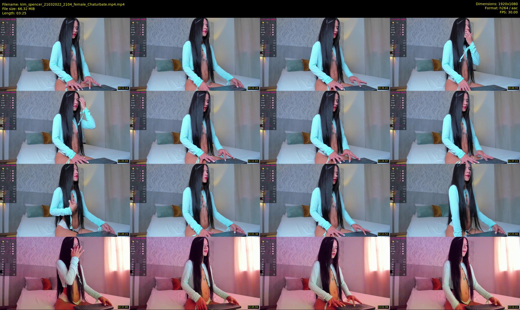kim_spencer — 4 minute Chaturbate female cam show recording, 1080p, Mar 21, 2022