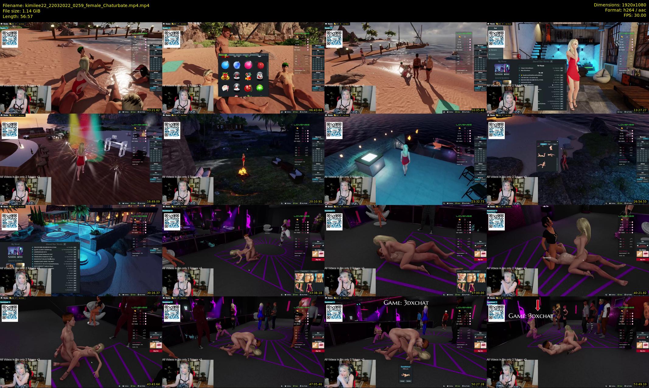 kimilee22 — 57 minute Chaturbate female cam show recording, 1080p, Mar 22, 2022