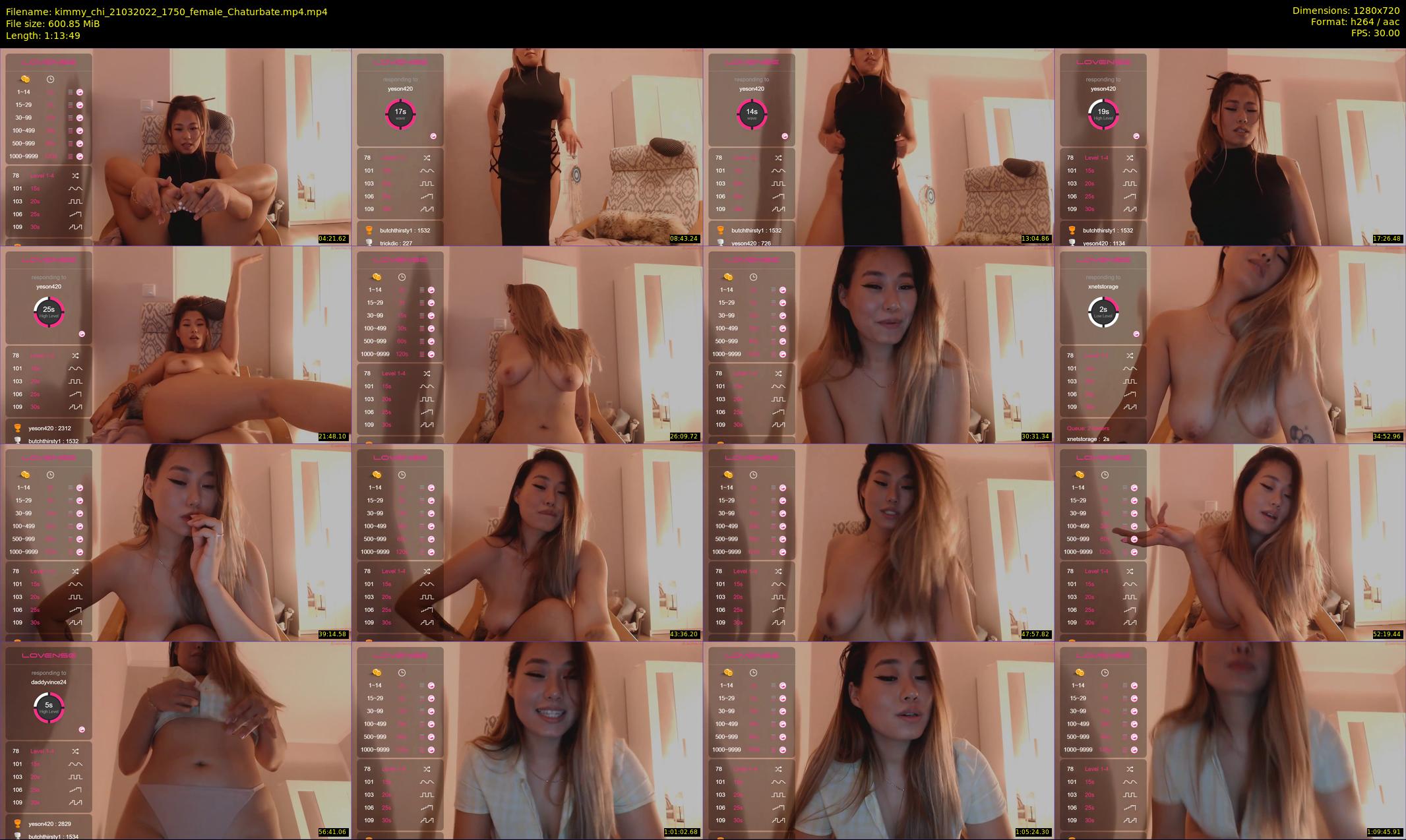 kimmy_chi — 74 minute Chaturbate female cam show recording, 720p, Mar 21, 2022