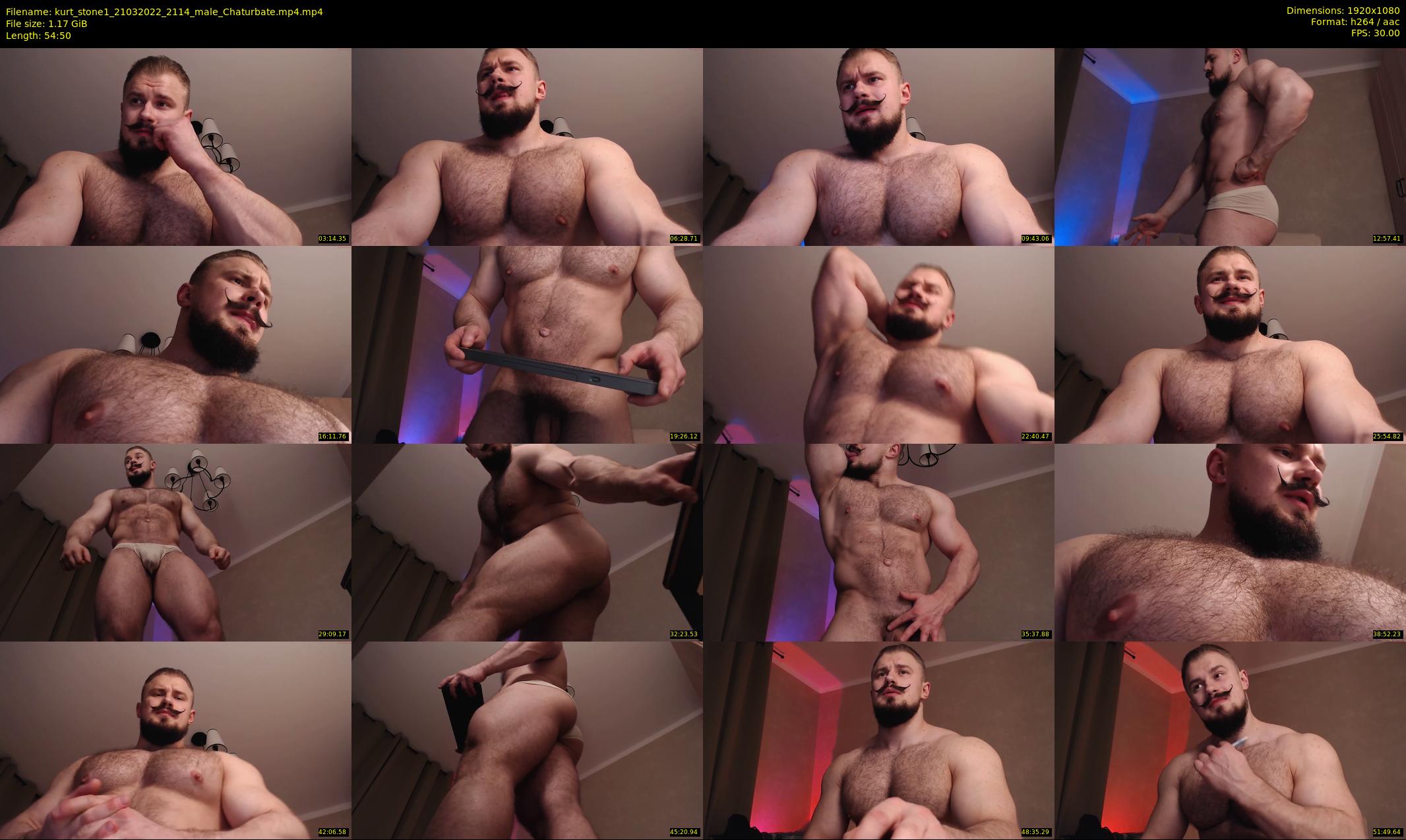 kurt_stone1 — 55 minute Chaturbate male cam show recording, 1080p, Mar 21, 2022