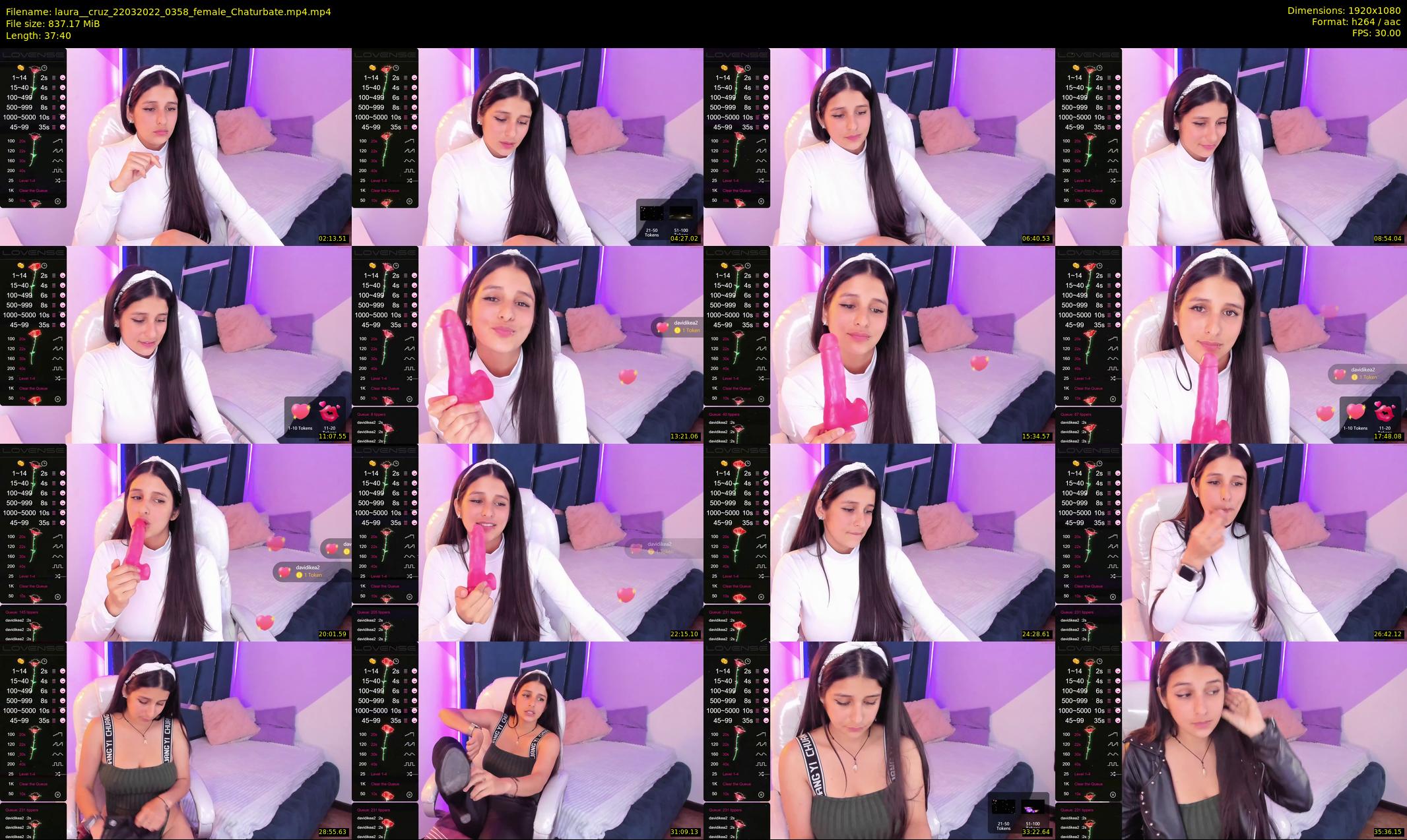 laura__cruz — 38 minute Chaturbate female cam show recording, 1080p, Mar 22, 2022