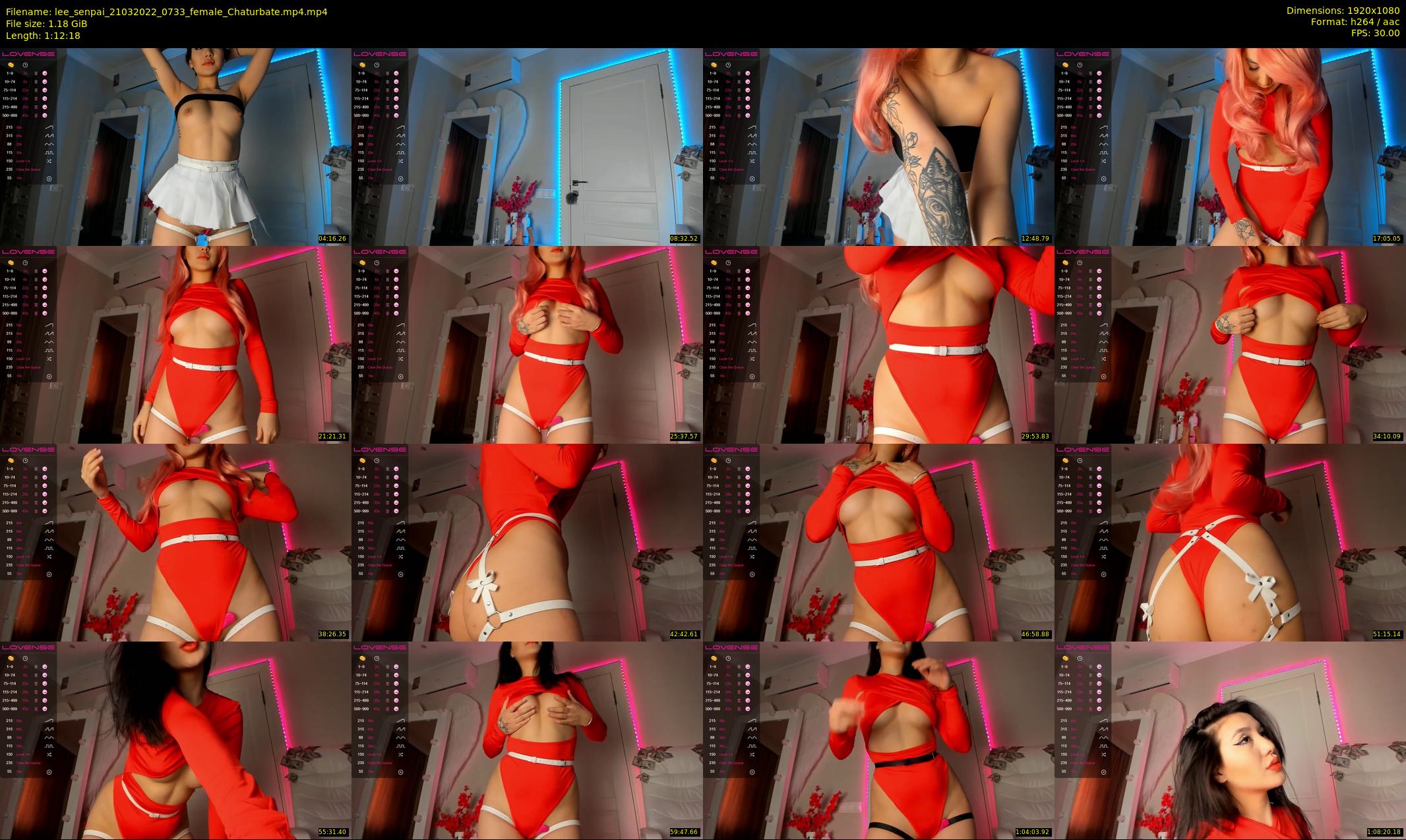lee_senpai — 73 minute Chaturbate female cam show recording, 1080p, Mar 21, 2022