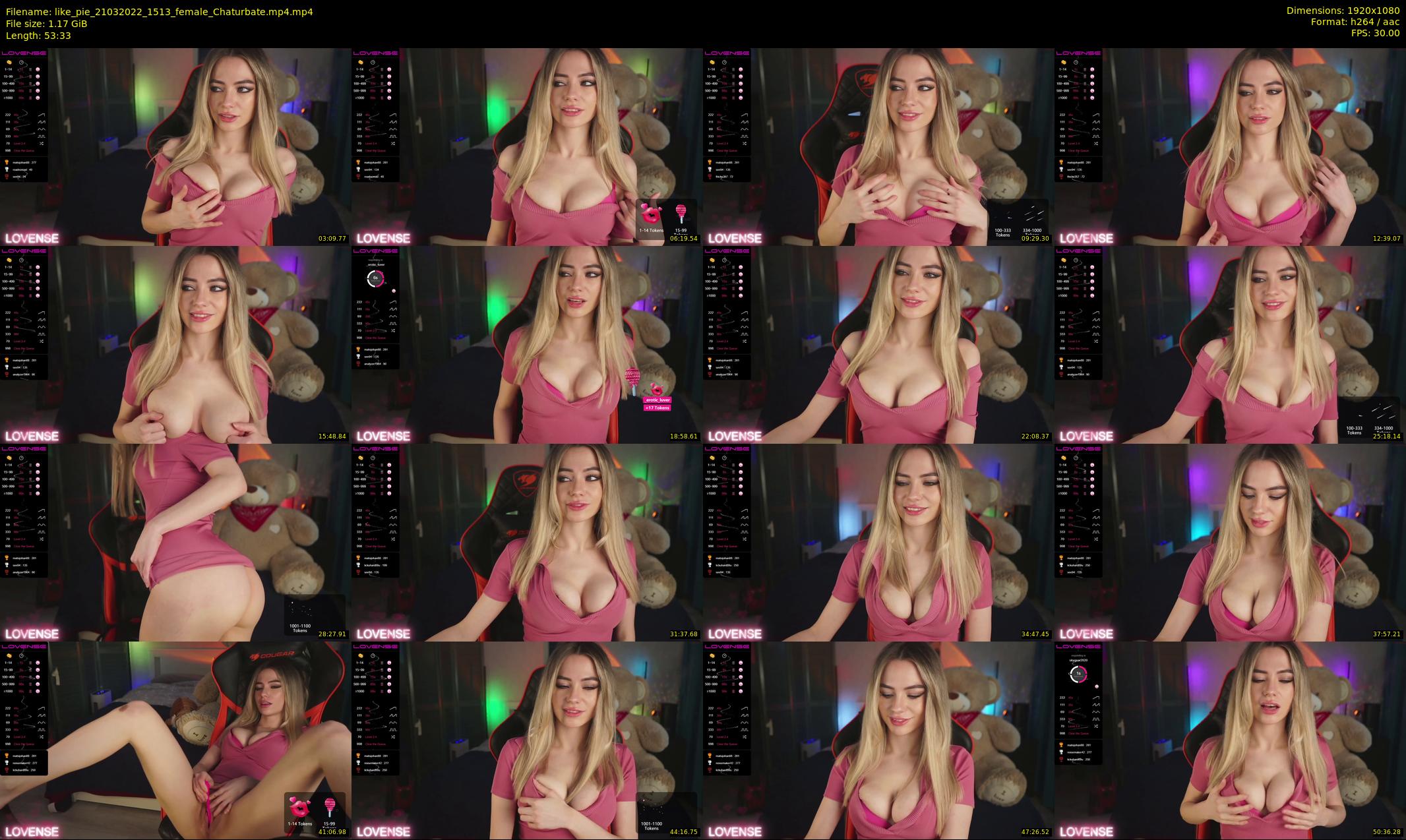 like_pie — 54 minute Chaturbate couple cam show recording, 1080p, Mar 21, 2022