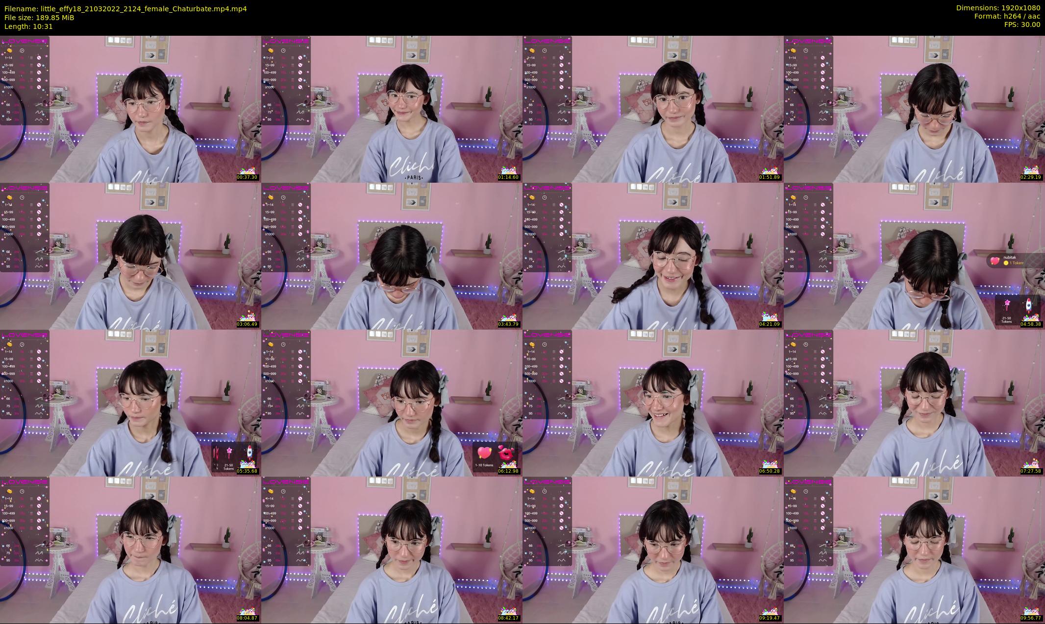 little_effy18 — 11 minute Chaturbate female cam show recording, 1080p, Mar 21, 2022
