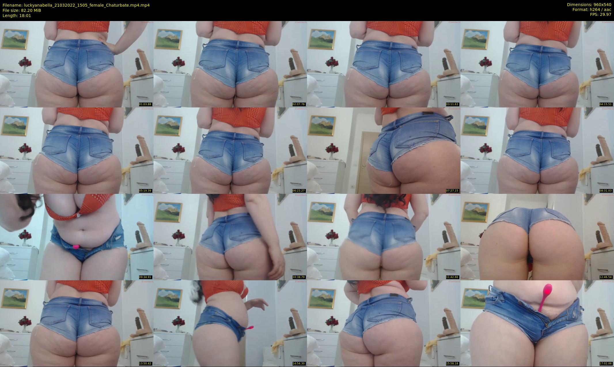 luckyanabella — 19 minute Chaturbate female cam show recording, 480p, Mar 21, 2022