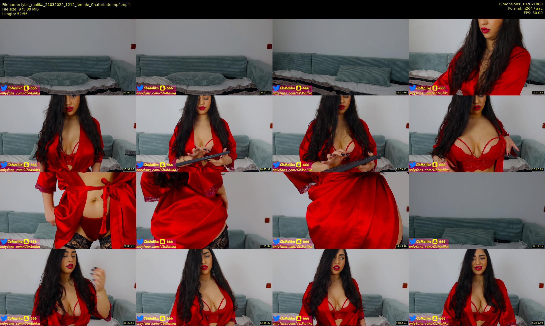 lylas_malika — 53 minute Chaturbate female cam show recording, 1080p, Mar 21, 2022