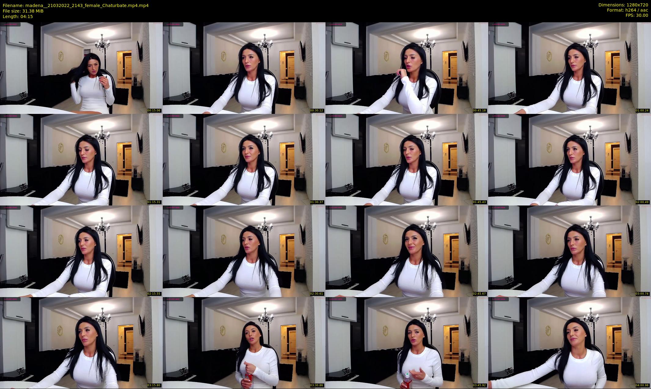 madena_ — 5 minute Chaturbate female cam show recording, 720p, Mar 21, 2022