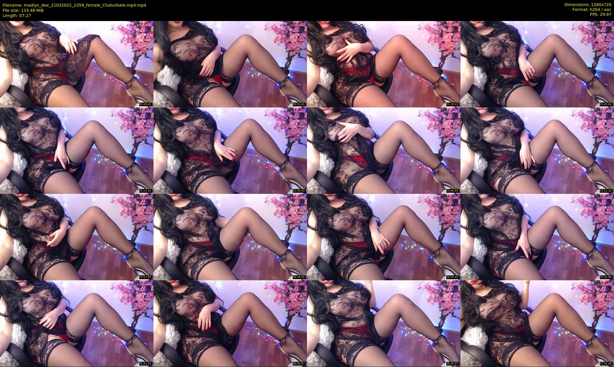 madlyn_dee — 8 minute Chaturbate female cam show recording, 720p, Mar 21, 2022