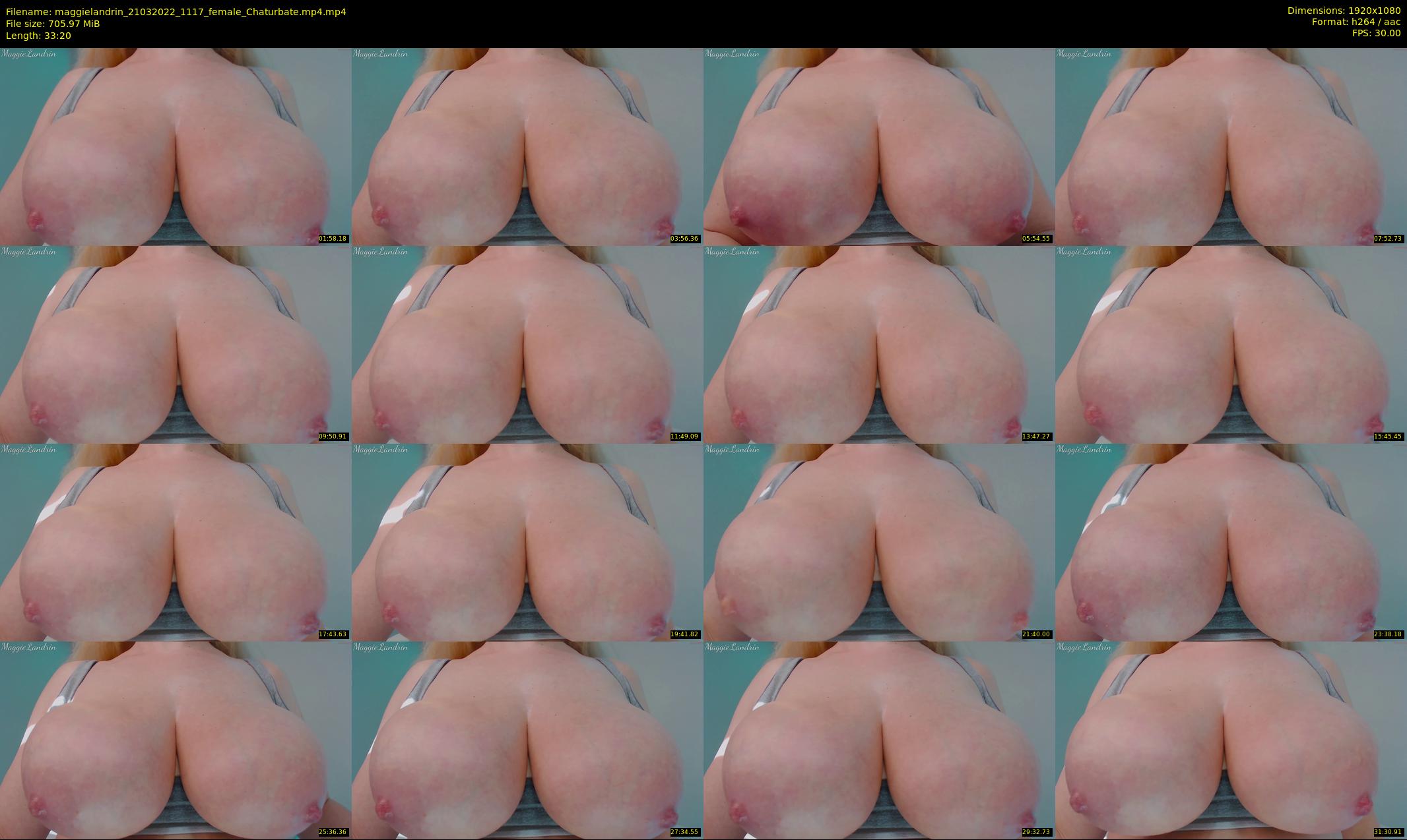 maggielandrin — 34 minute Chaturbate female cam show recording, 1080p, Mar 21, 2022