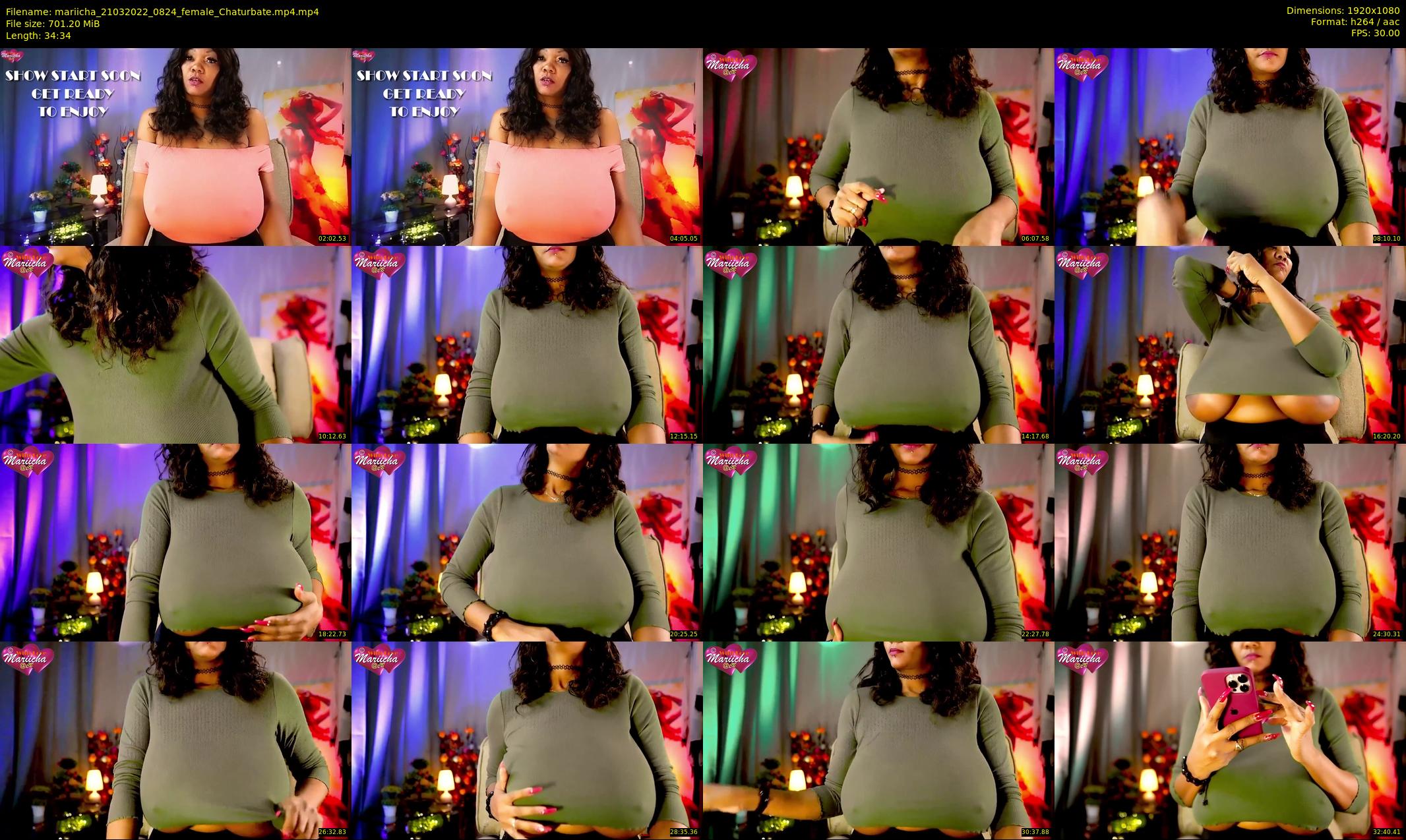 mariicha — 35 minute Chaturbate female cam show recording, 1080p, Mar 21, 2022