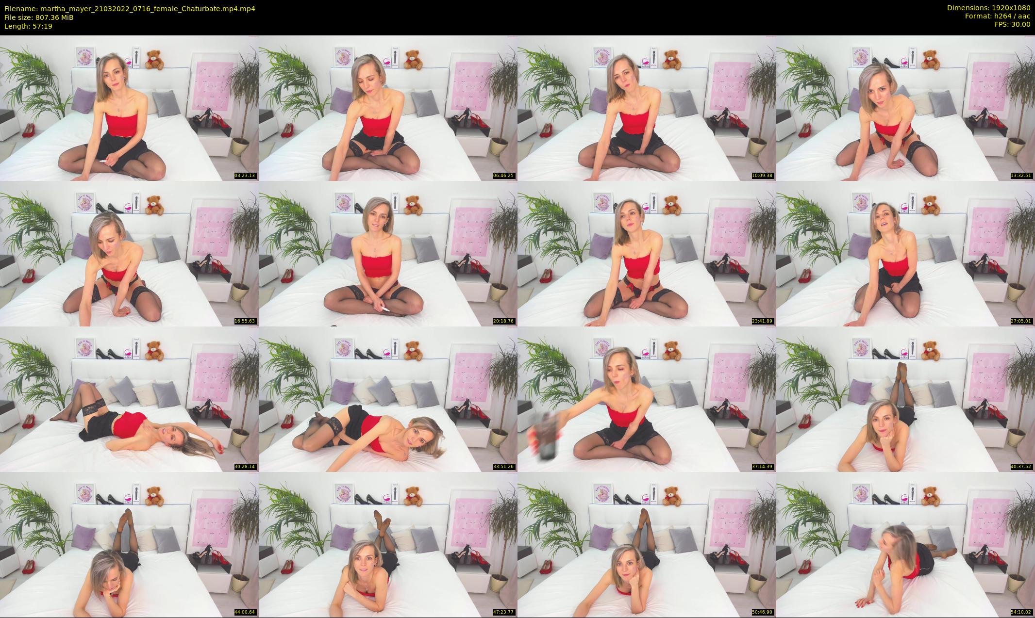 martha_mayer — 58 minute Chaturbate female cam show recording, 1080p, Mar 21, 2022