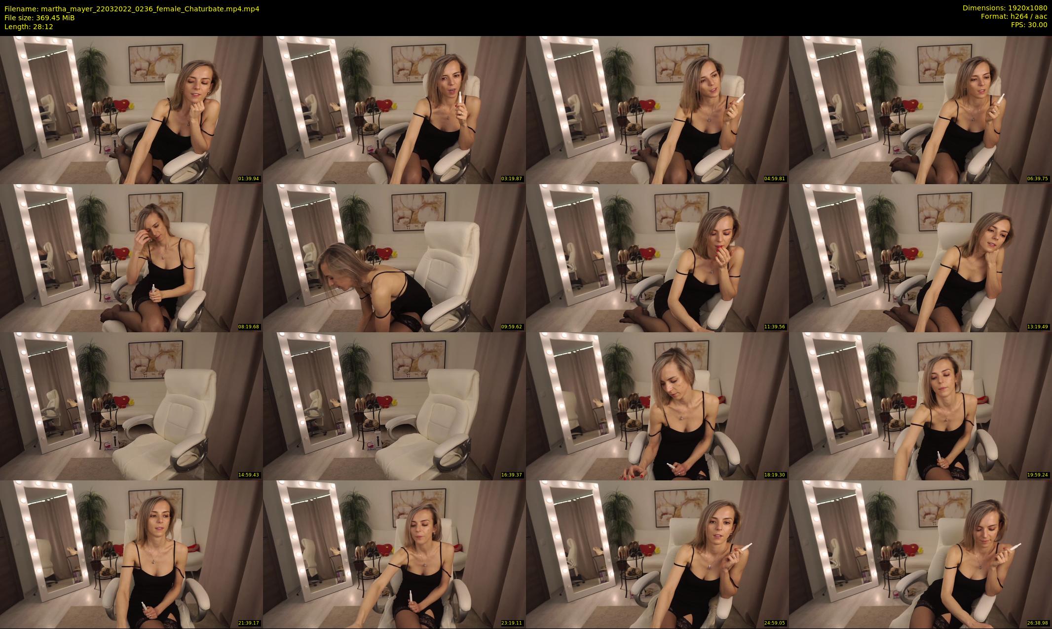 martha_mayer — 29 minute Chaturbate female cam show recording, 1080p, Mar 22, 2022