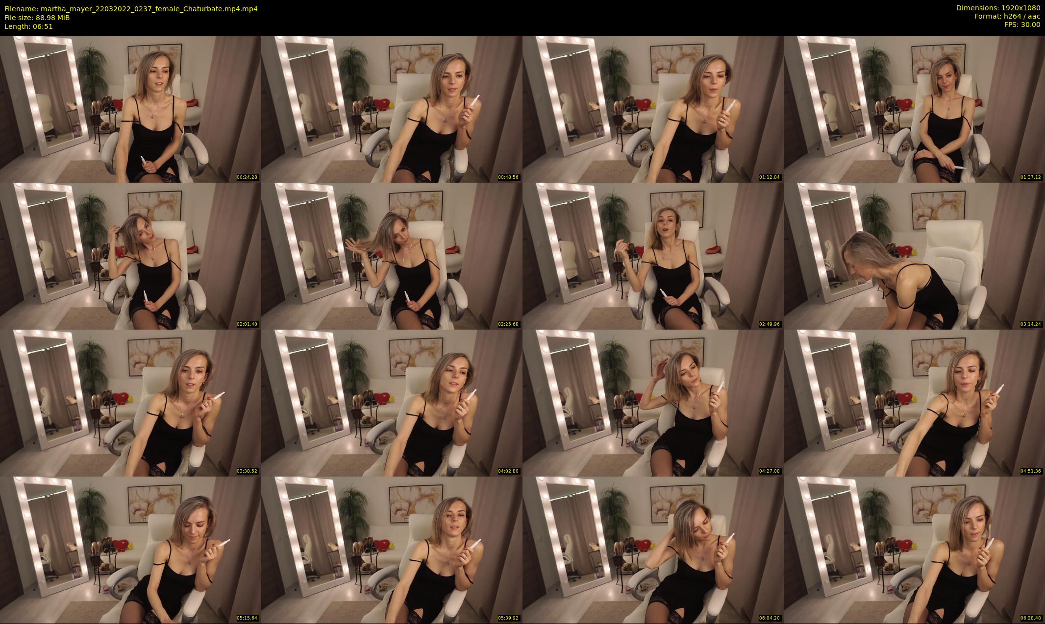 martha_mayer — 7 minute Chaturbate female cam show recording, 1080p, Mar 22, 2022