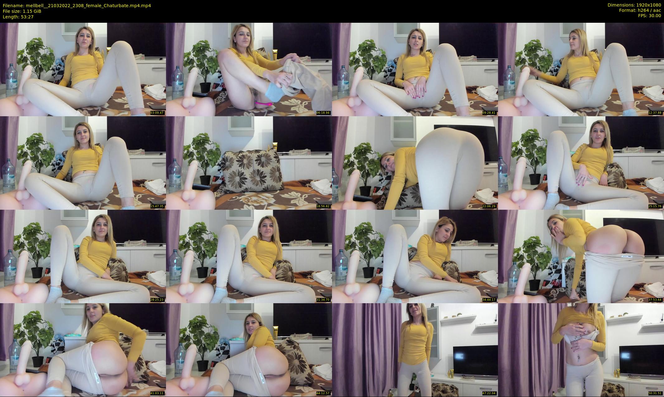 mellbell_ — 54 minute Chaturbate female cam show recording, 1080p, Mar 21, 2022