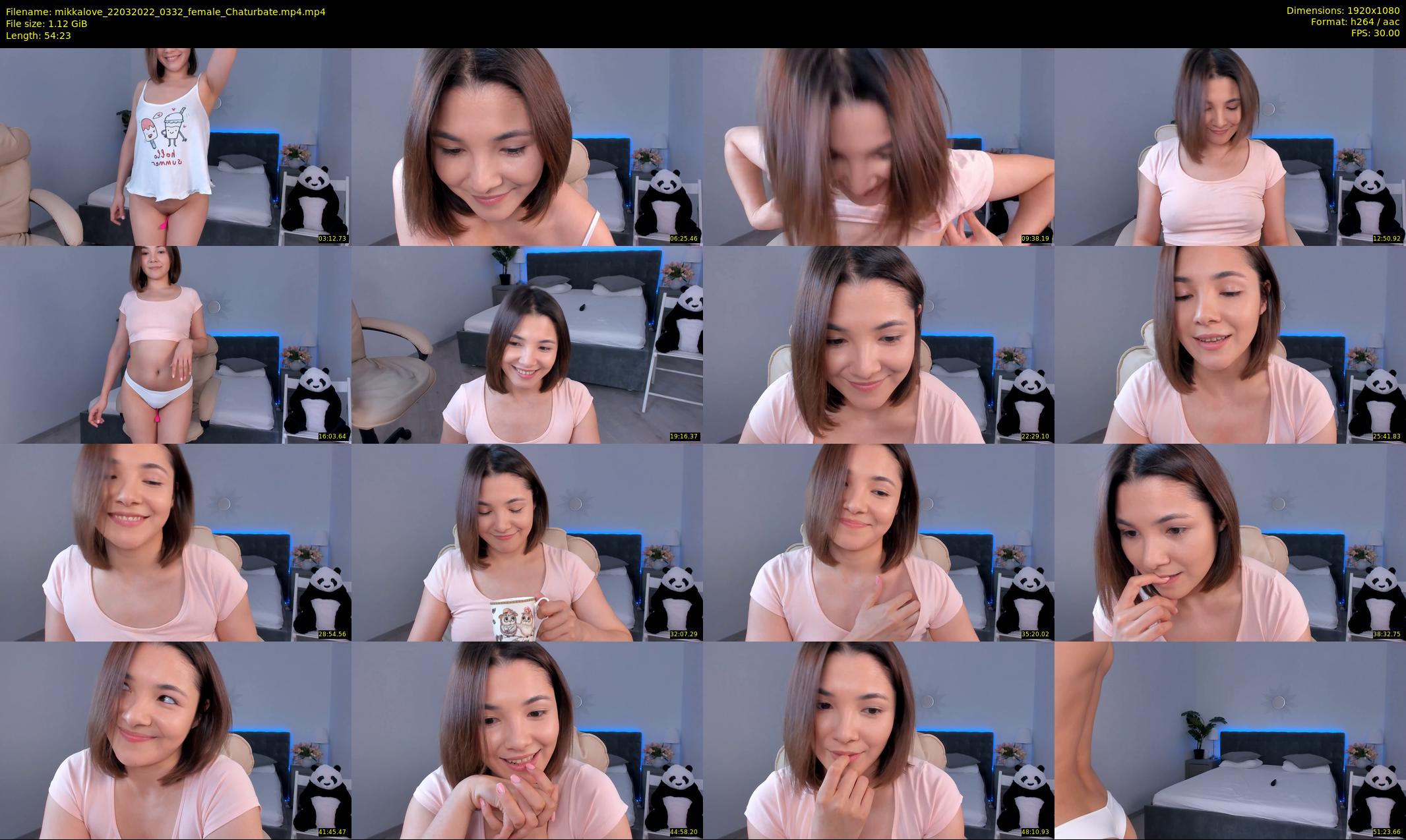 mikkalove — 55 minute Chaturbate female cam show recording, 1080p, Mar 22, 2022