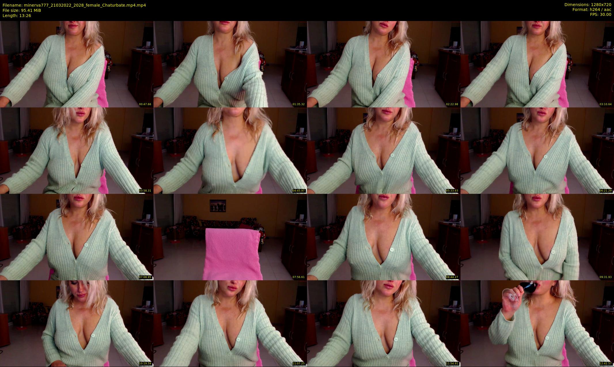 minerva777 — 14 minute Chaturbate female cam show recording, 720p, Mar 21, 2022
