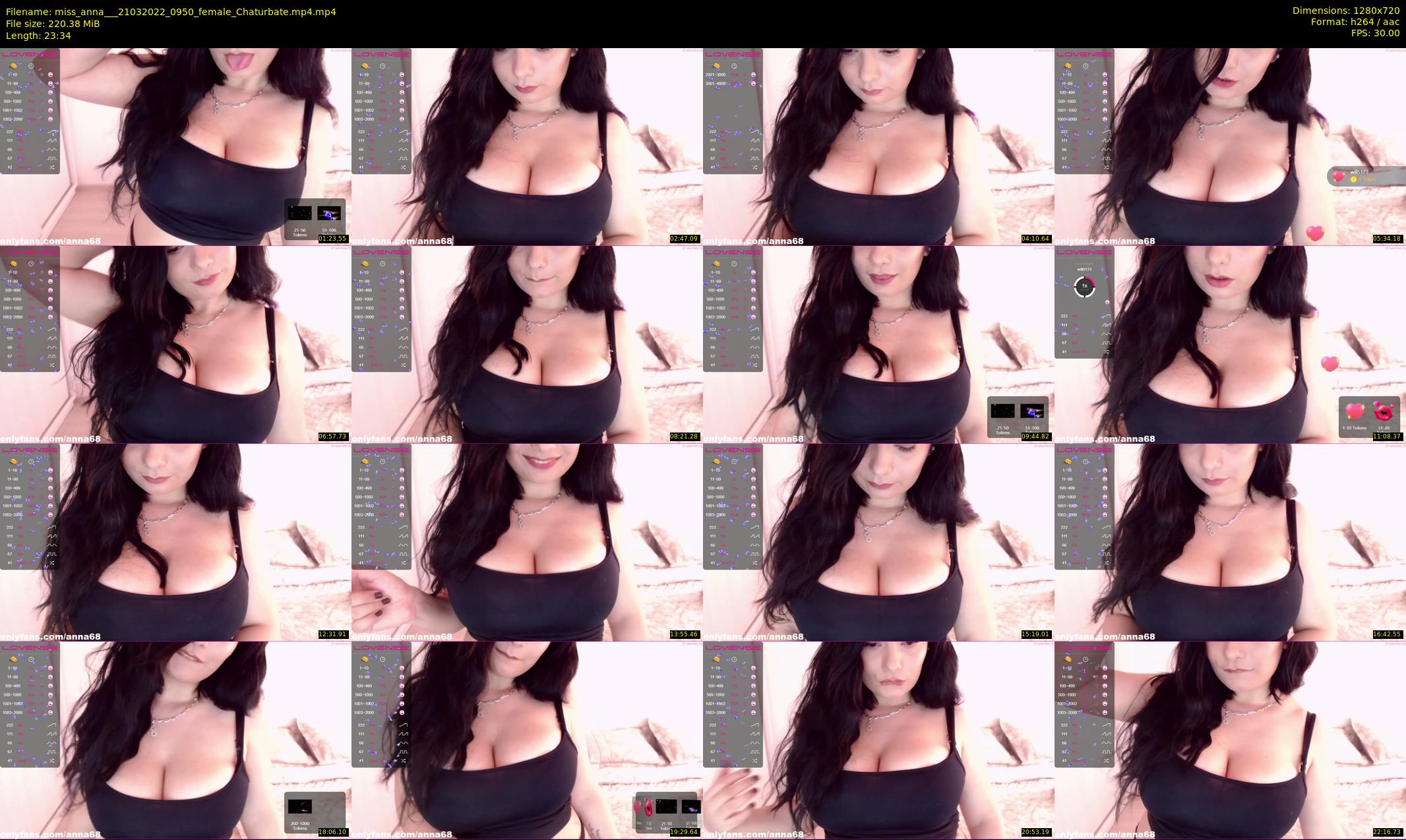 miss_anna__ — 24 minute Chaturbate female cam show recording, 720p, Mar 21, 2022