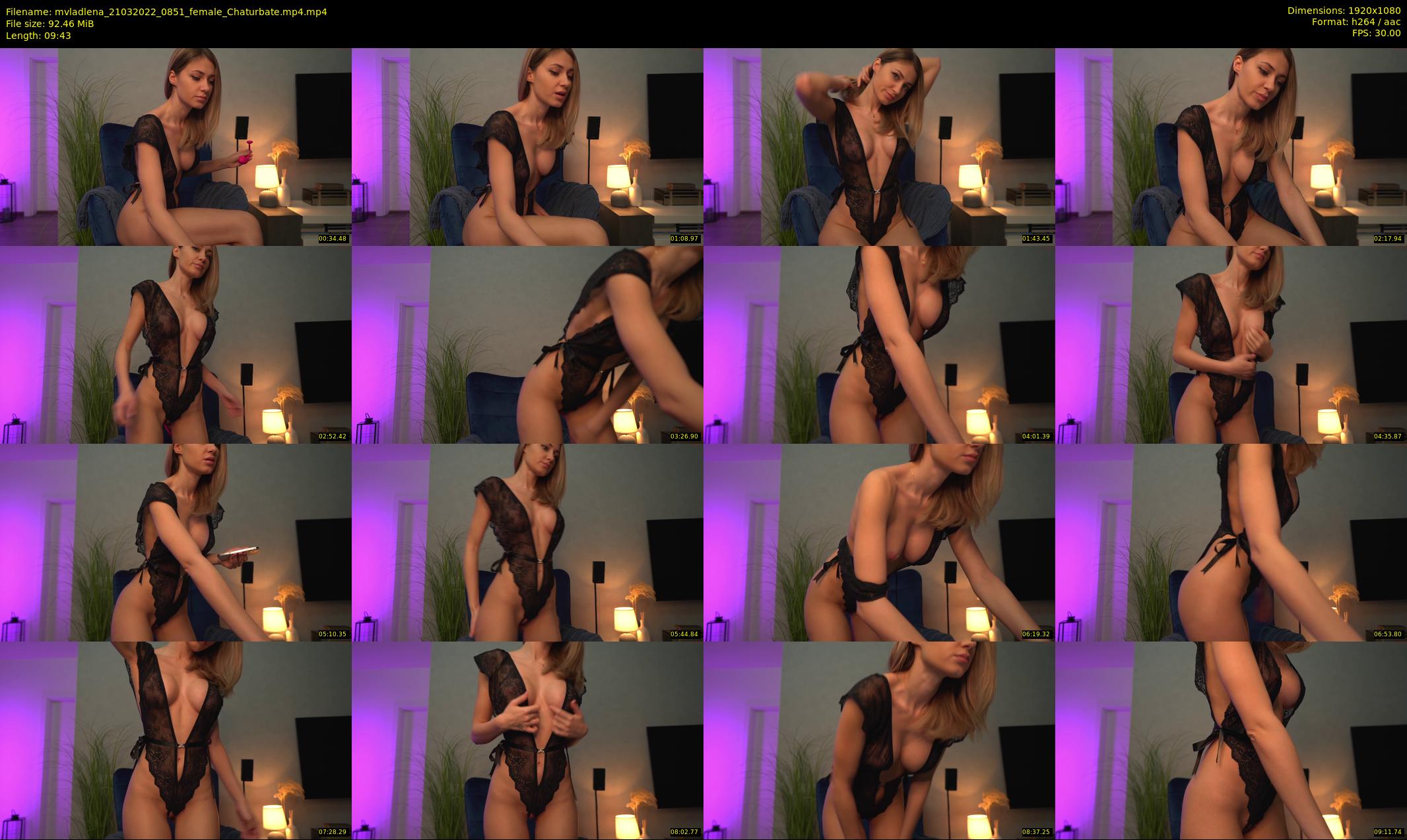 mvladlena — 10 minute Chaturbate female cam show recording, 1080p, Mar 21, 2022