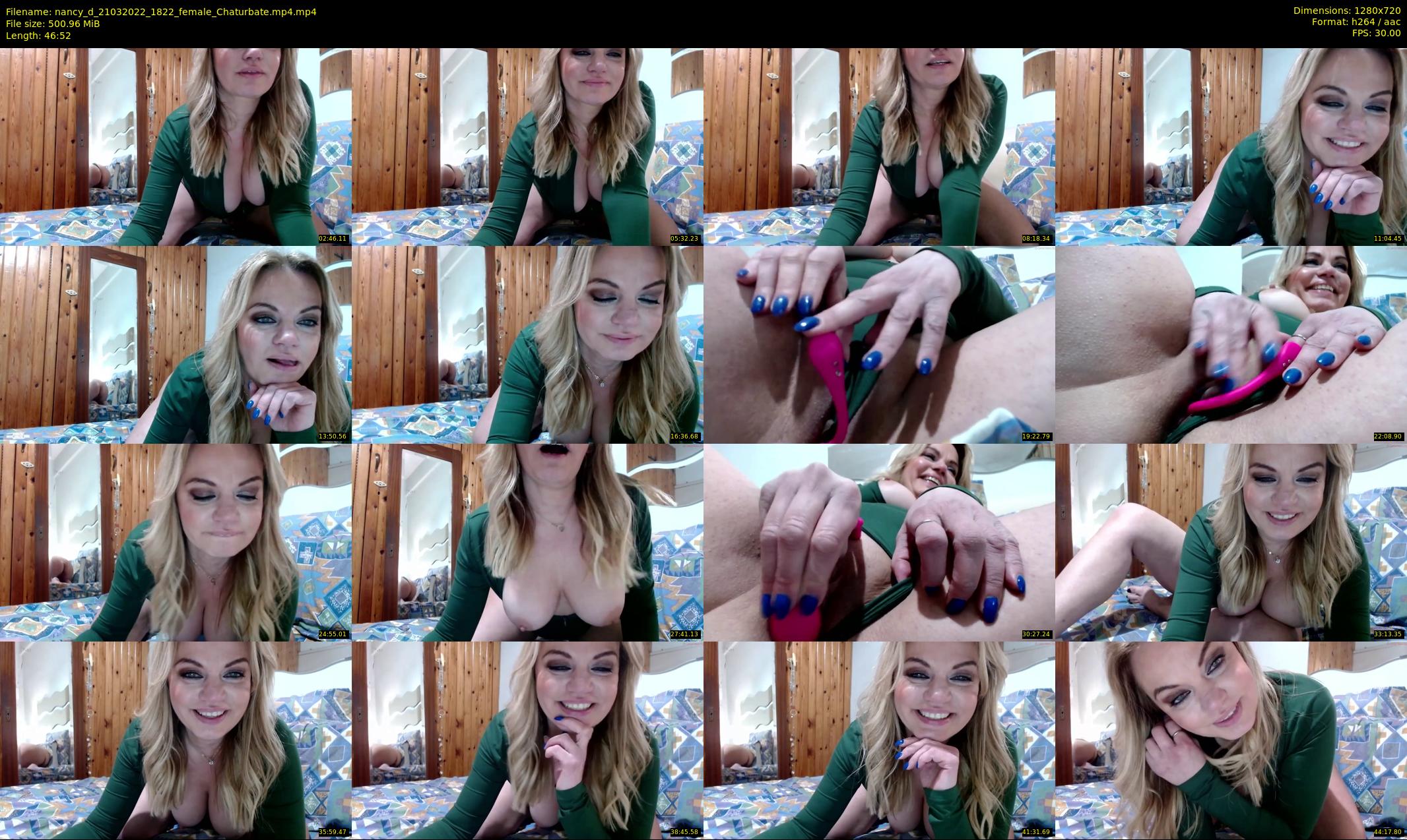 nancy_d — 47 minute Chaturbate female cam show recording, 720p, Mar 21, 2022