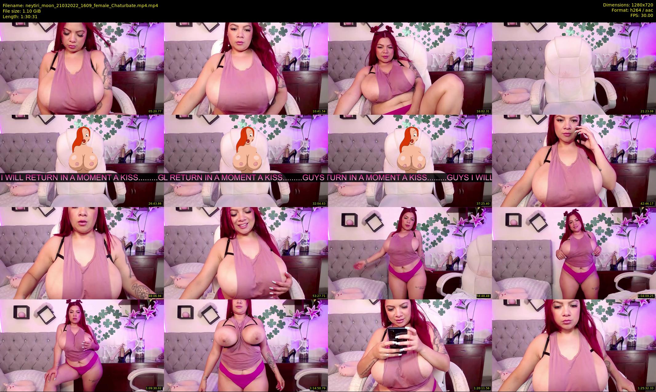 neytiri_moon — 91 minute Chaturbate female cam show recording, 720p, Mar 21, 2022