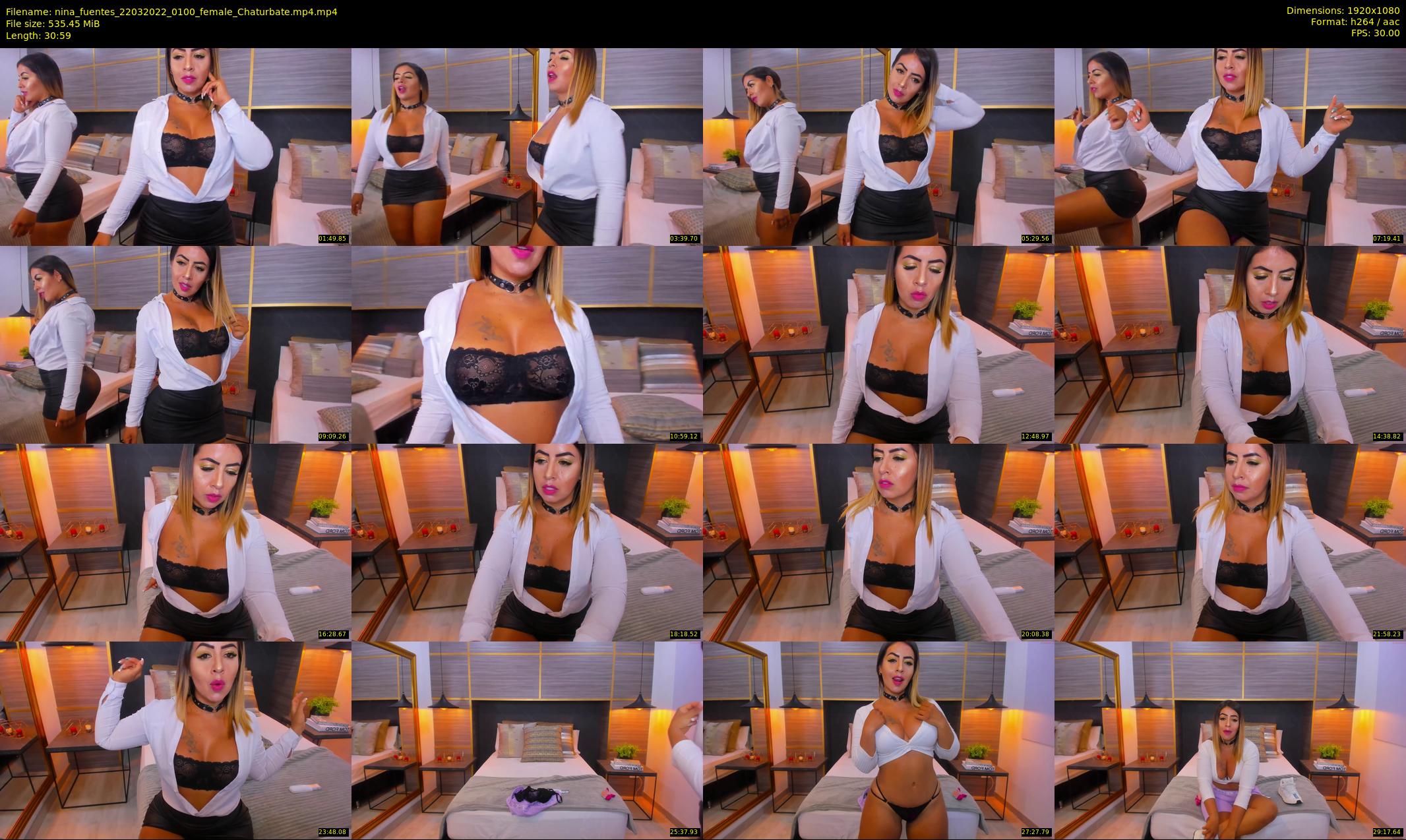 nina_fuentes — 31 minute Chaturbate female cam show recording, 1080p, Mar 22, 2022