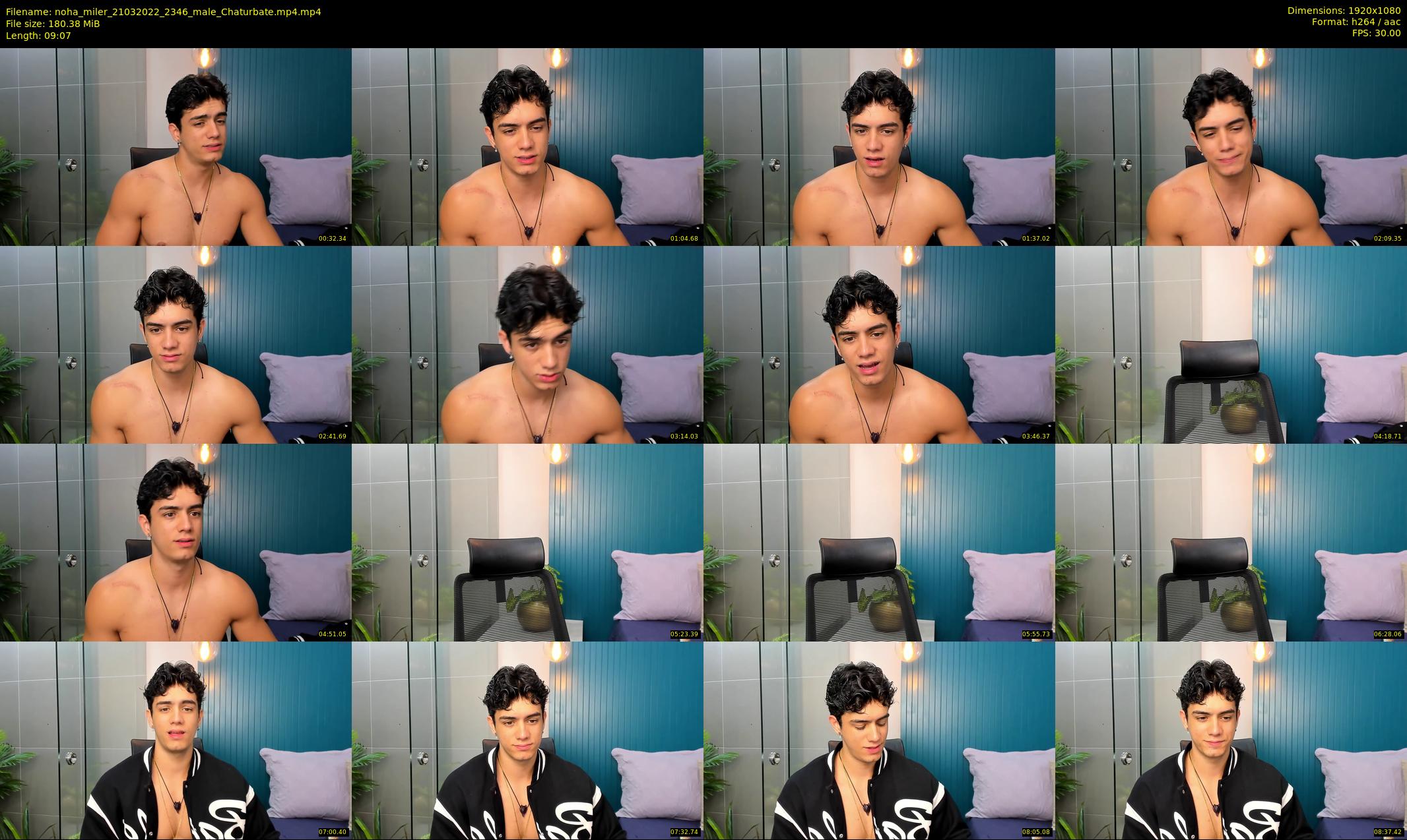 noha_miler — 10 minute Chaturbate male cam show recording, 1080p, Mar 21, 2022