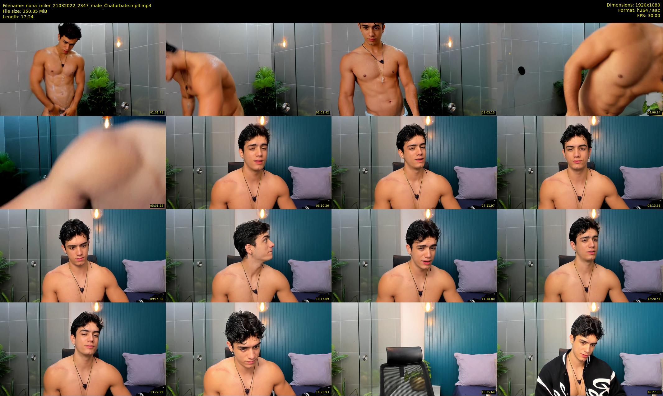 noha_miler — 18 minute Chaturbate male cam show recording, 1080p, Mar 21, 2022