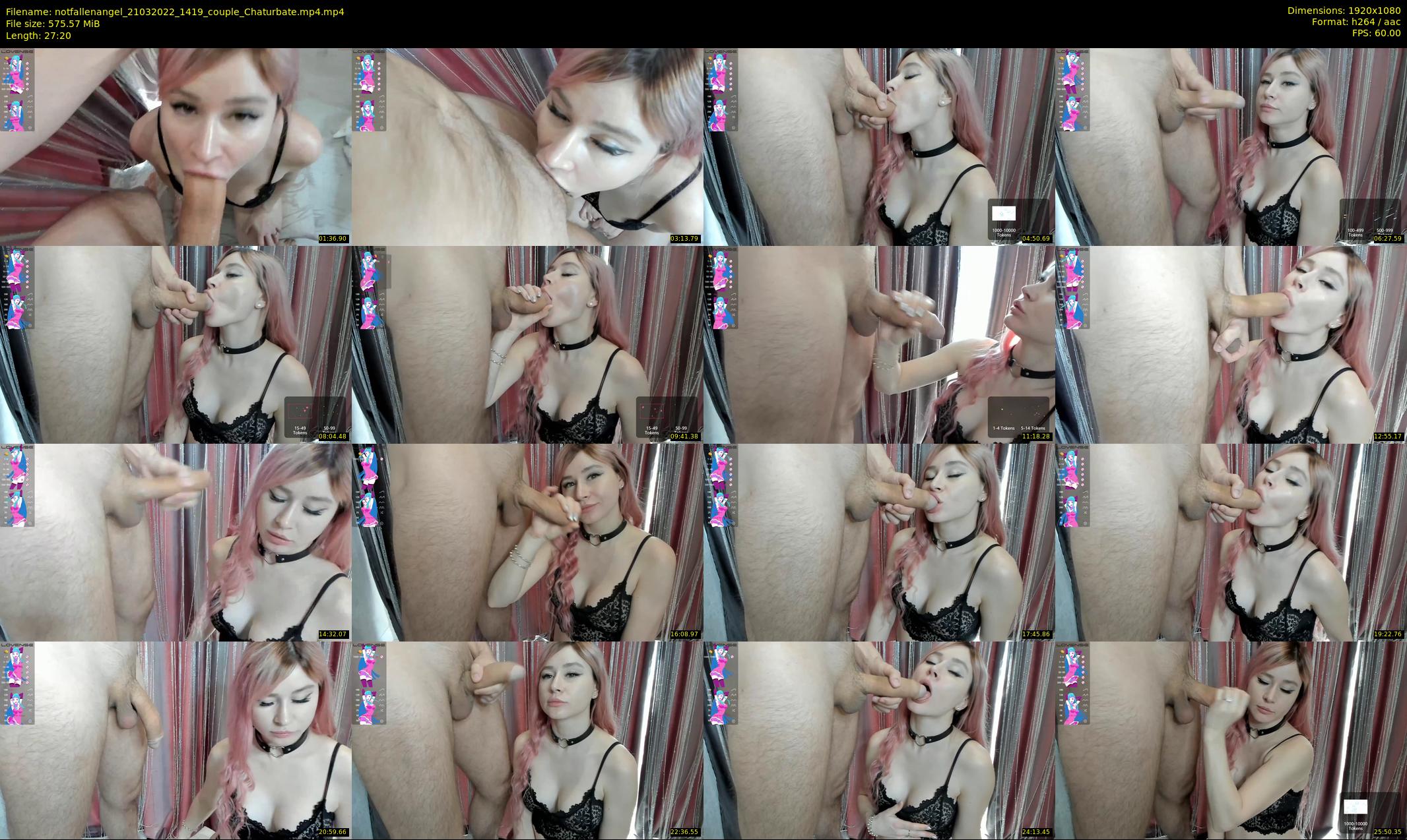 notfallenangel — 28 minute Chaturbate couple cam show recording, 1080p, Mar 21, 2022