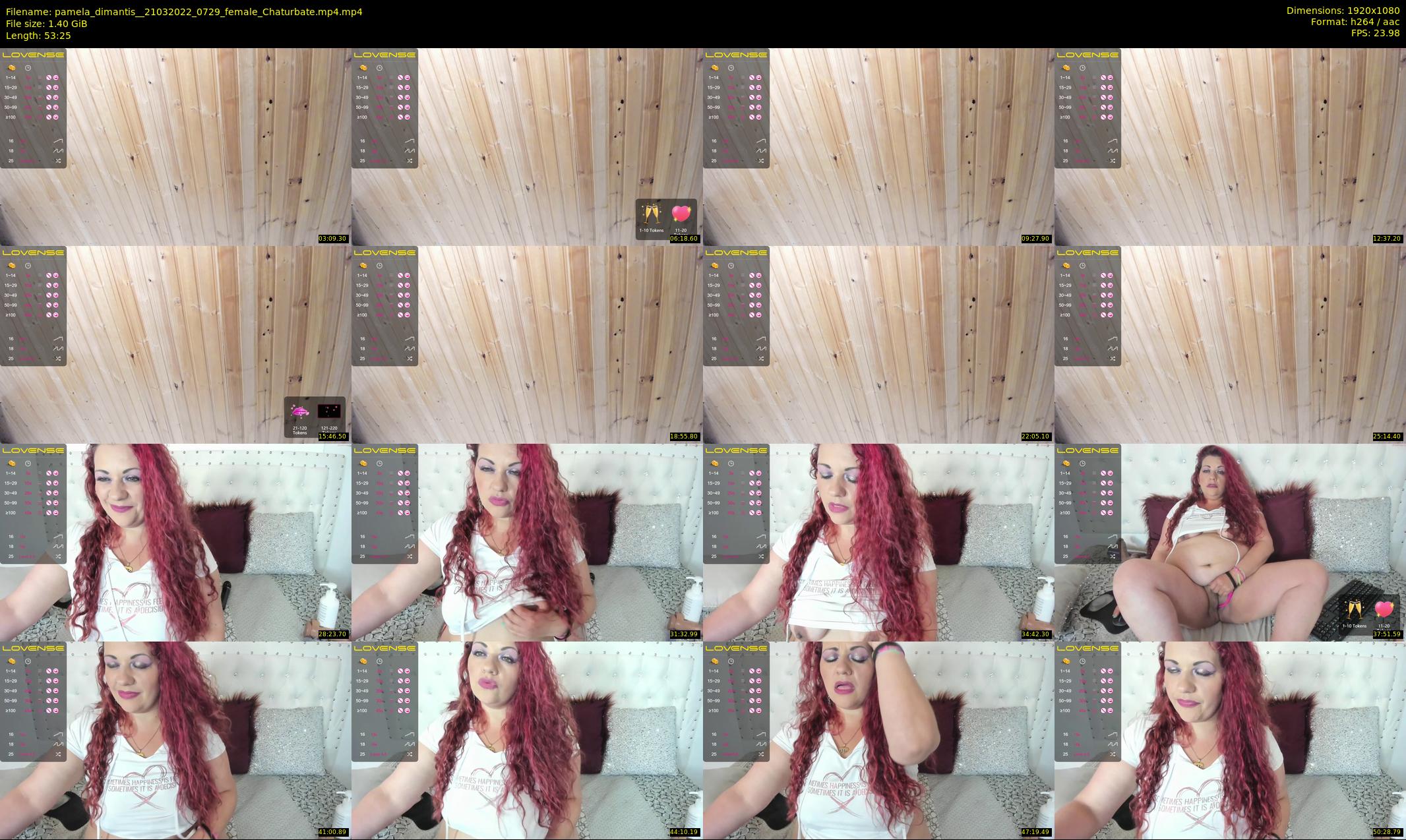 pamela_dimantis_ — 54 minute Chaturbate female cam show recording, 1080p, Mar 21, 2022
