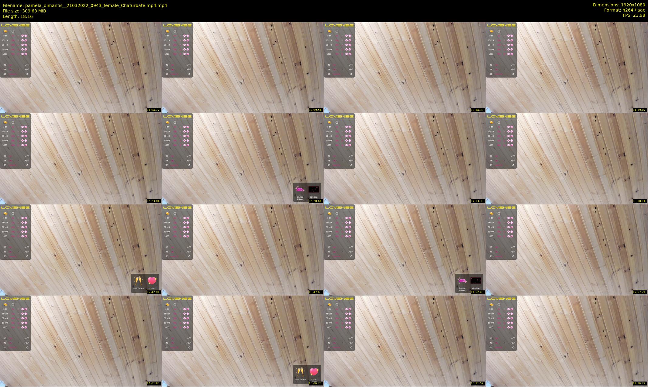 pamela_dimantis_ — 19 minute Chaturbate female cam show recording, 1080p, Mar 21, 2022