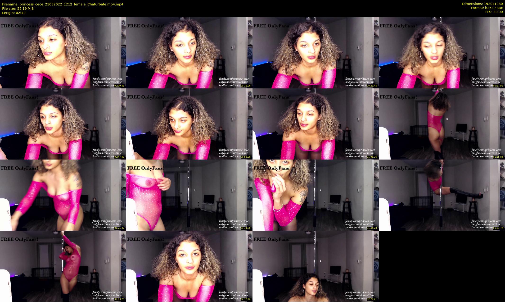 princess_cece — 3 minute Chaturbate female cam show recording, 1080p, Mar 21, 2022