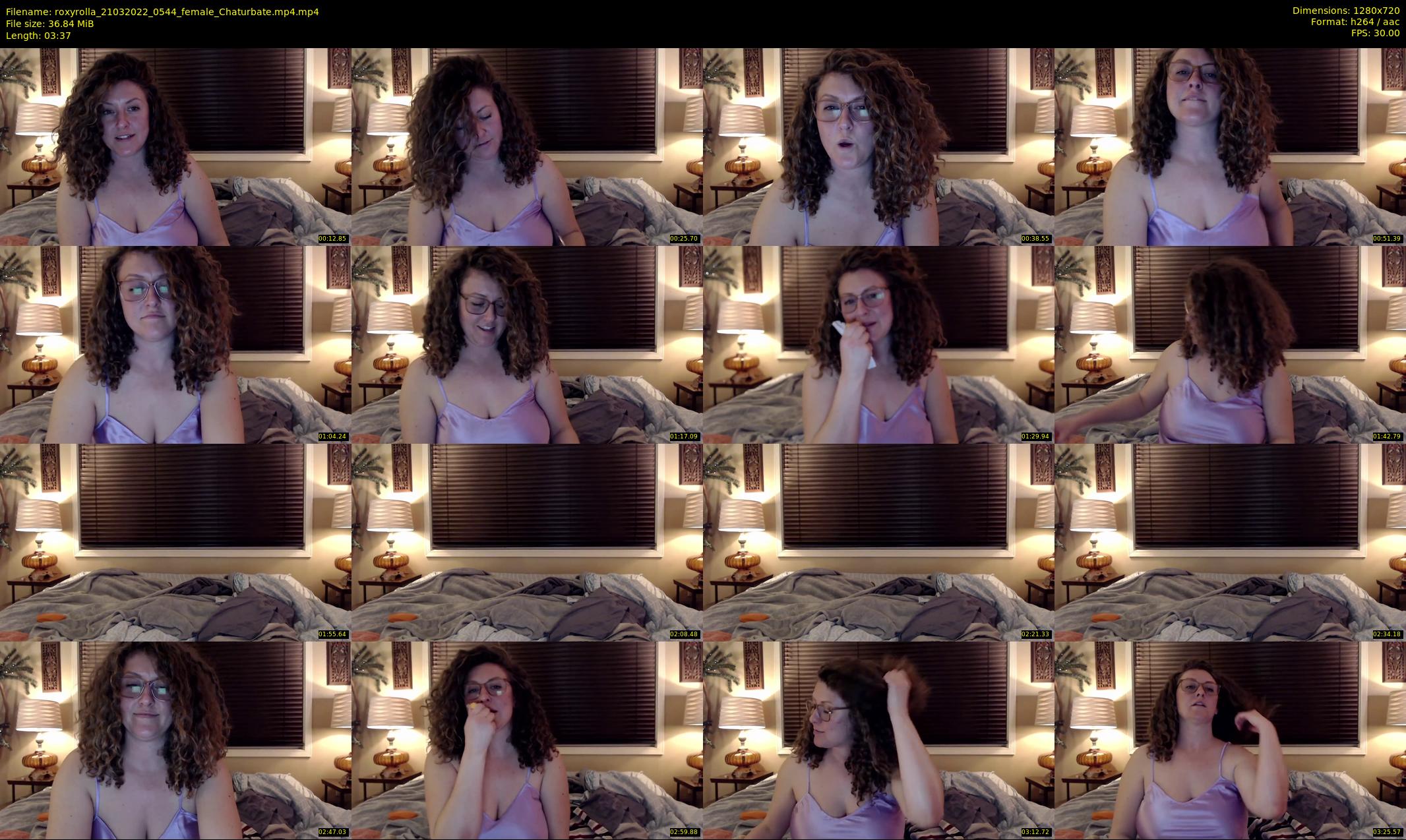 roxyrolla — 4 minute Chaturbate female cam show recording, 720p, Mar 21, 2022