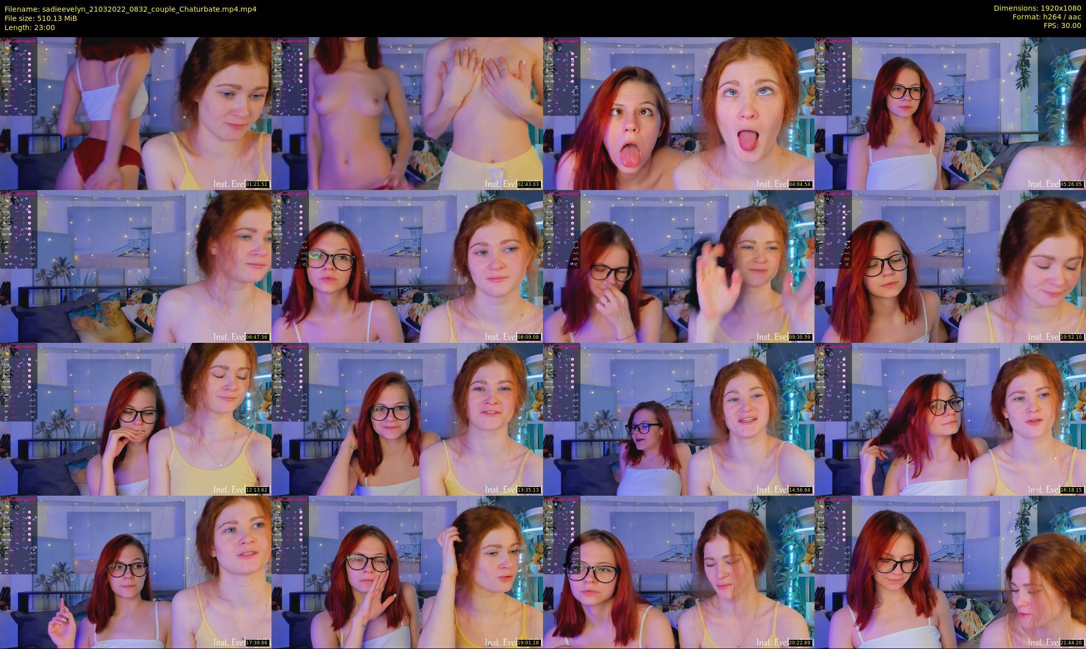 sadieevelyn — 23 minute Chaturbate female cam show recording, 1080p, Mar 21, 2022