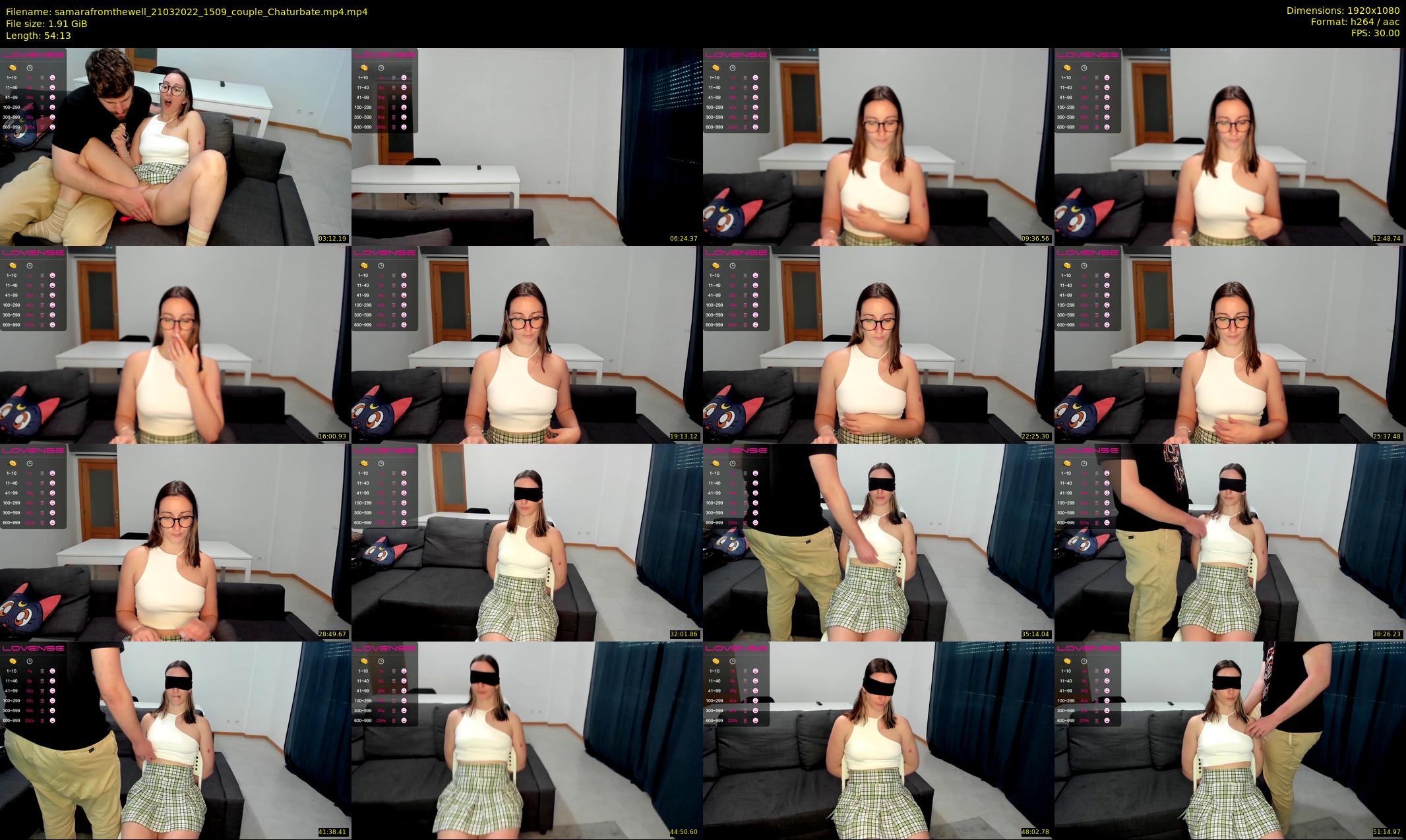 samarafromthewell — 55 minute Chaturbate female cam show recording, 1080p, Mar 21, 2022