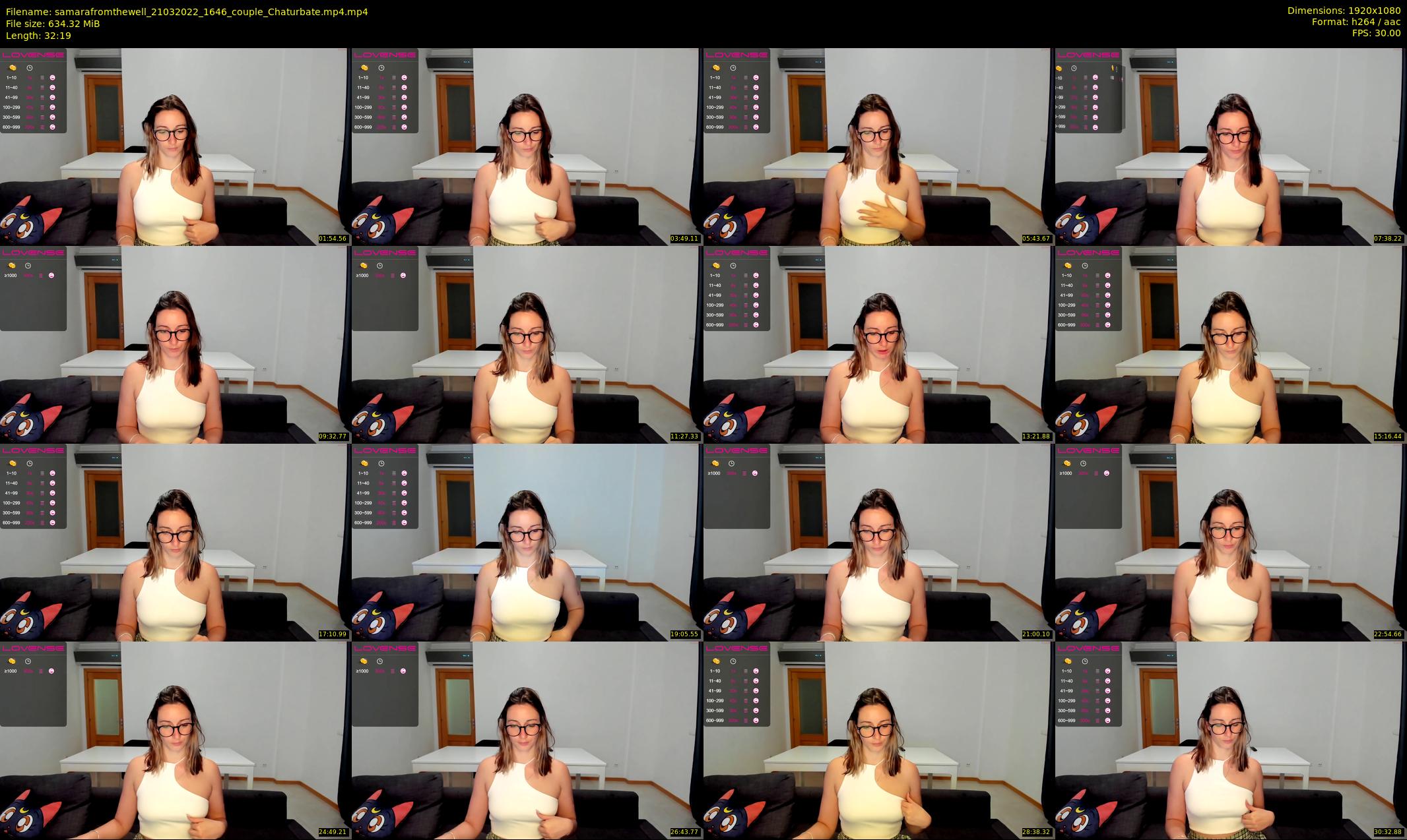 samarafromthewell — 33 minute Chaturbate female cam show recording, 1080p, Mar 21, 2022