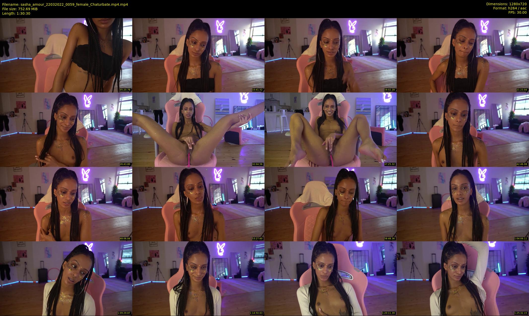 sasha_amour — 91 minute Chaturbate female cam show recording, 720p, Mar 22, 2022