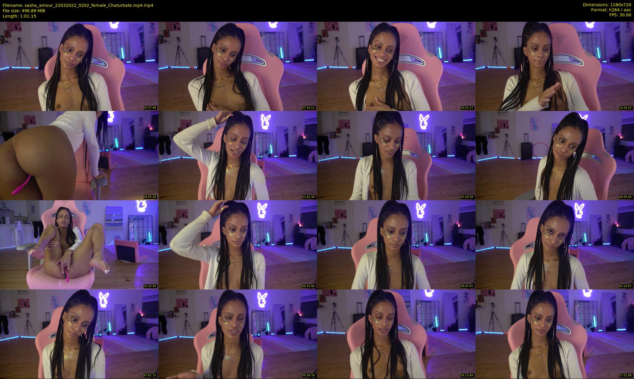 sasha_amour — 62 minute Chaturbate female cam show recording, 720p, Mar 22, 2022