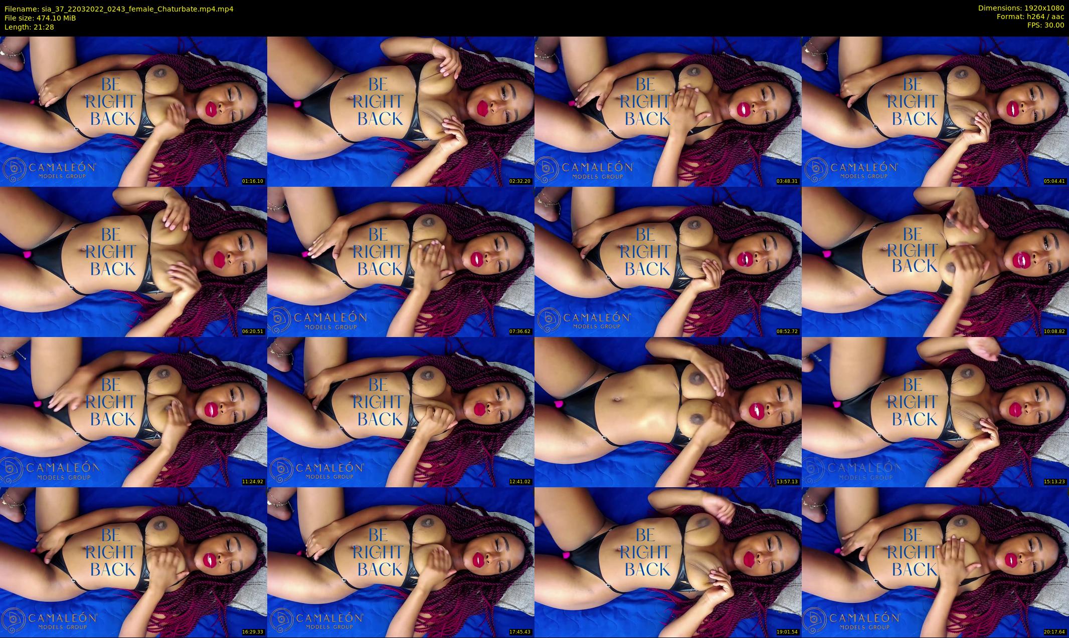 sia_37 — 22 minute Chaturbate female cam show recording, 1080p, Mar 22, 2022