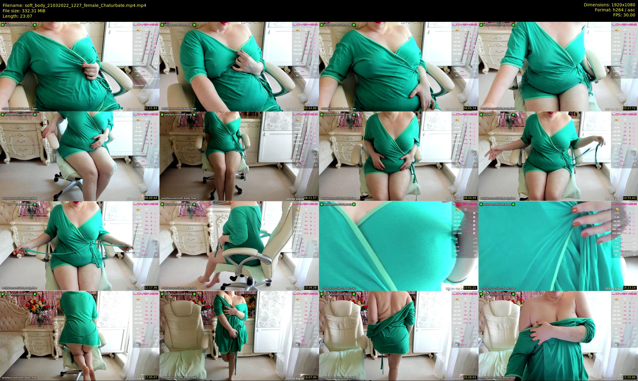 soft_body — 24 minute Chaturbate female cam show recording, 1080p, Mar 21, 2022
