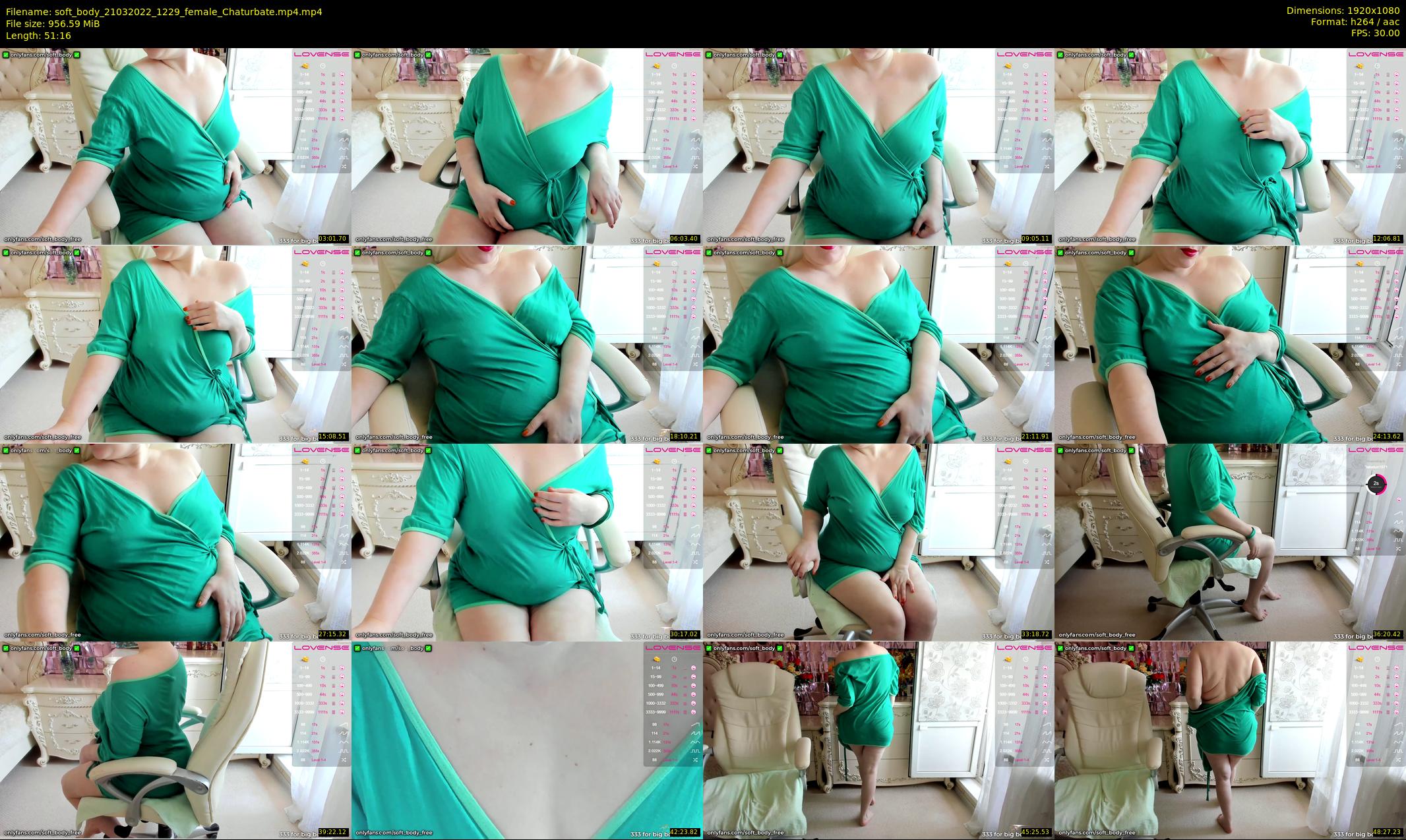 soft_body — 52 minute Chaturbate female cam show recording, 1080p, Mar 21, 2022