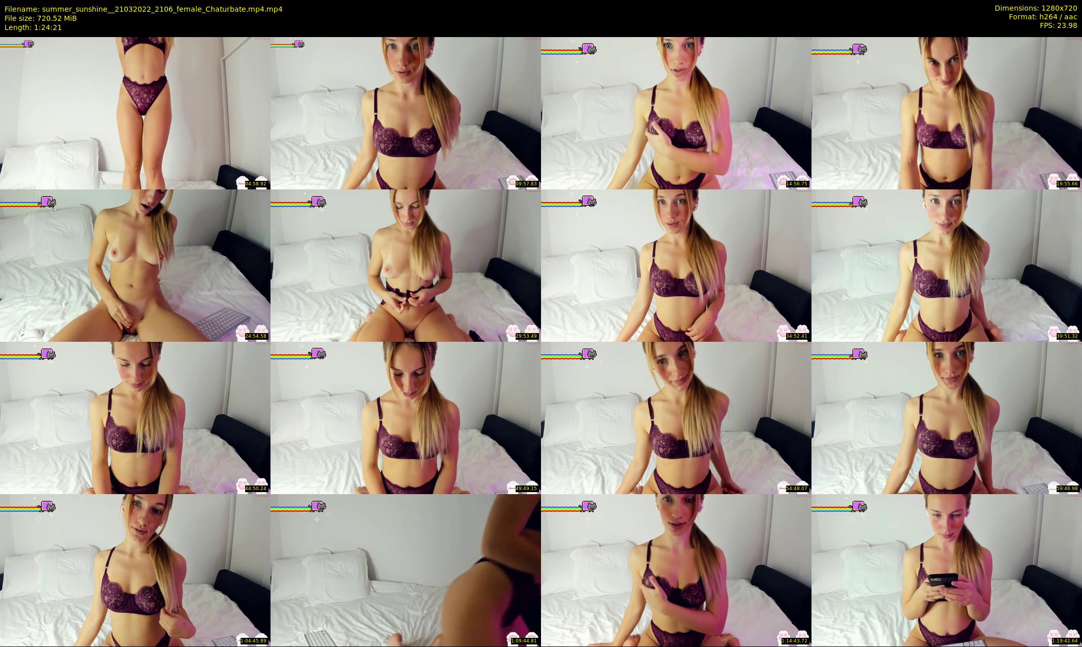 summer_sunshine_ — 85 minute Chaturbate female cam show recording, 720p, Mar 21, 2022